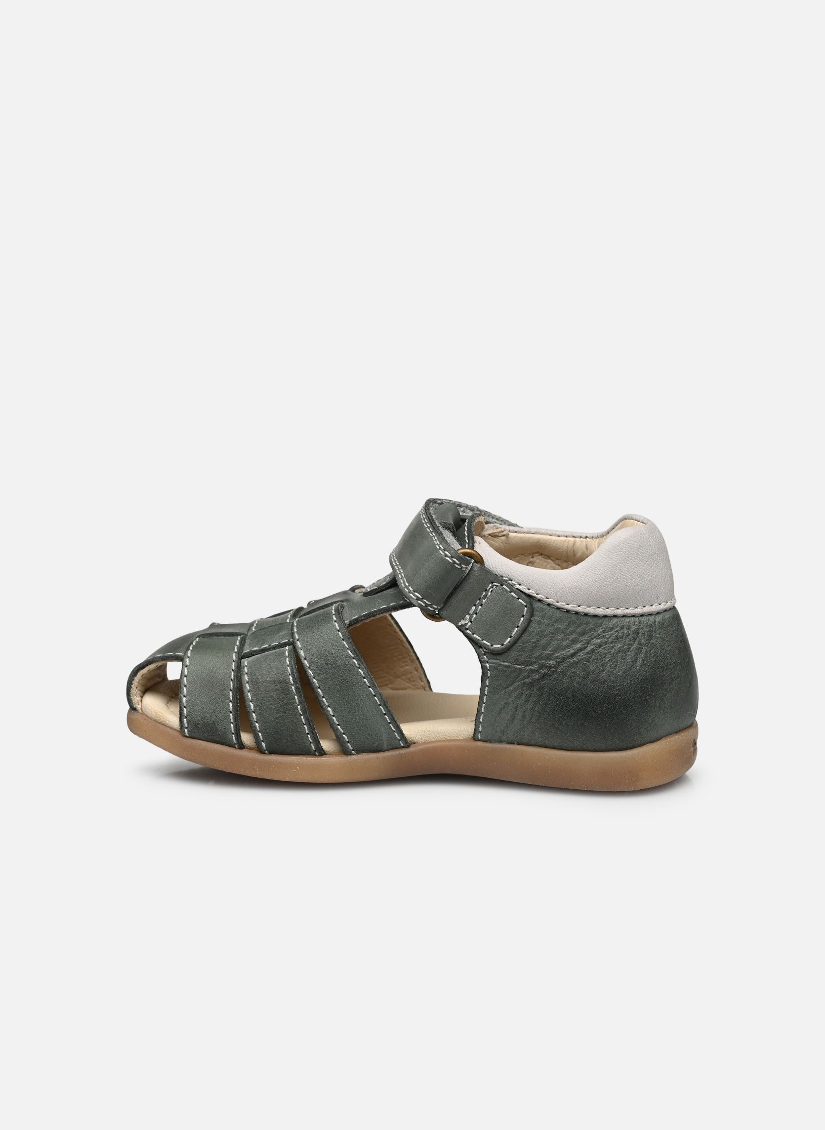 Sandales 4123 SARO garçon vert Stones and Bones Sandales 4123 SARO garçon vert CALF OXIDE + OFF WHITE