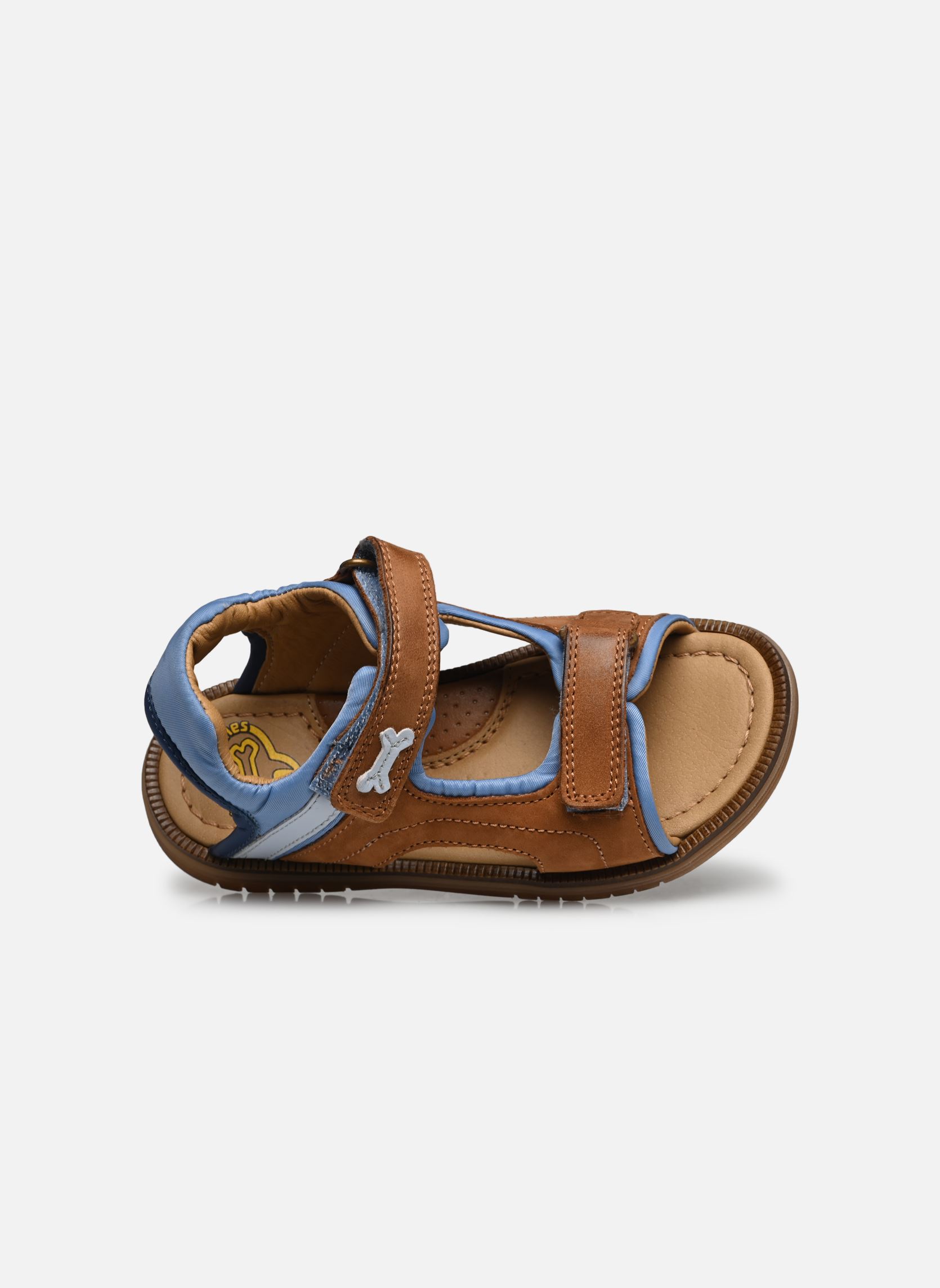 Sandali 4801 TEMBO bambino marrone Stones and Bones Sandali 4801 TEMBO bambino marrone CALF CUOIO + AVIO