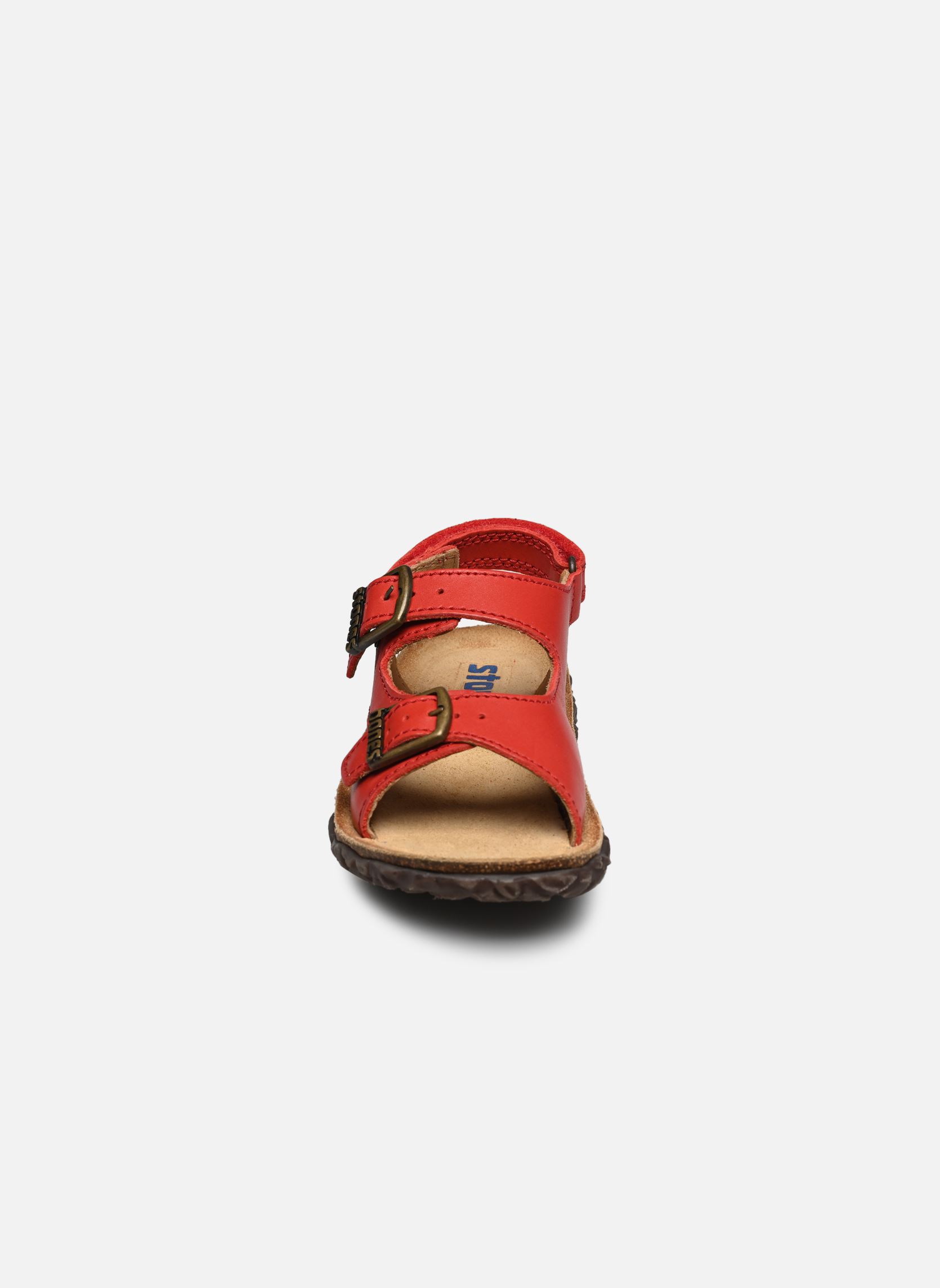 Sandalen 5379 WHAM jongens rood Stones and Bones Sandalen 5379 WHAM jongens rood CALF RED