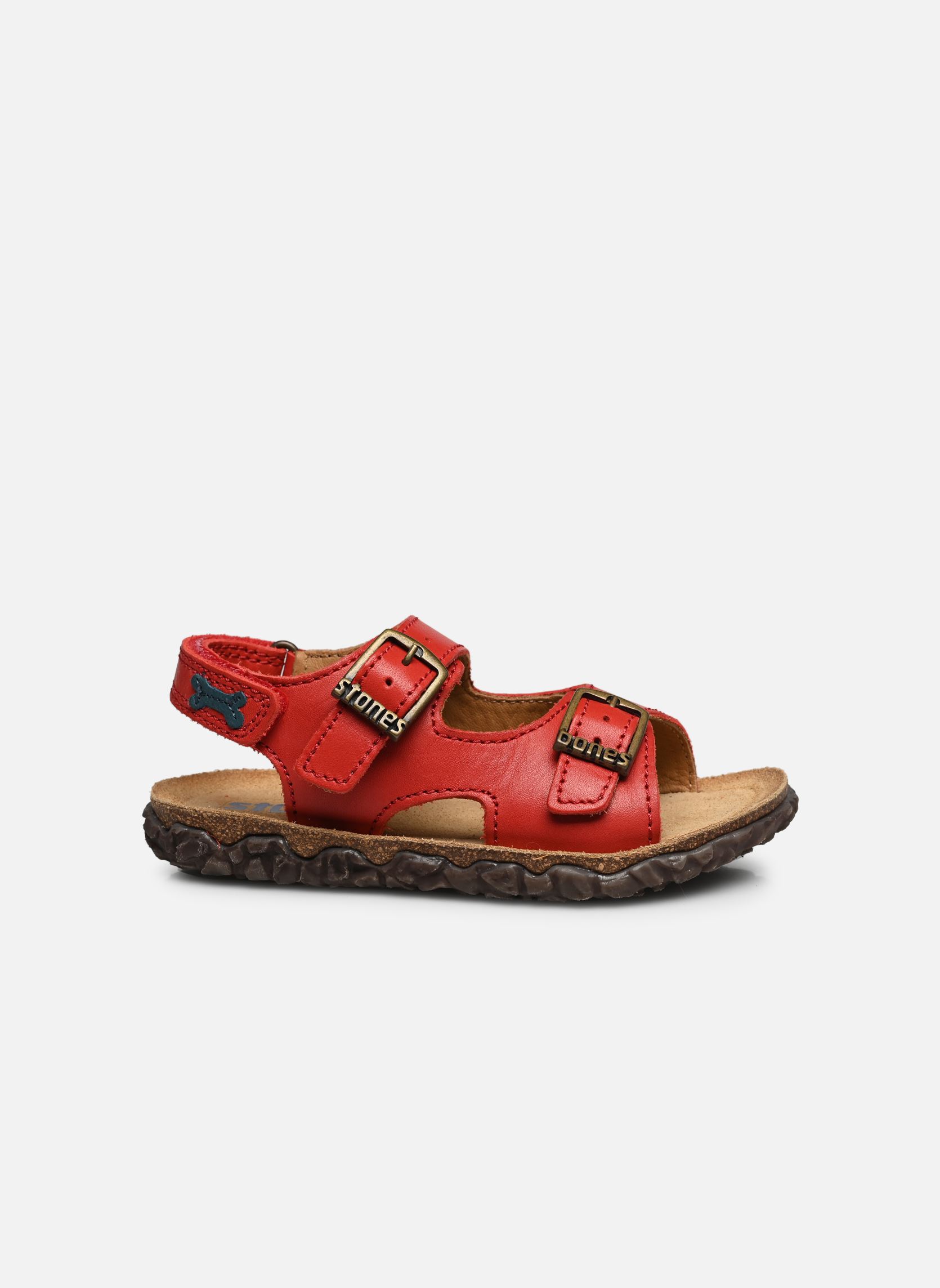 Sandalen 5379 WHAM jongens rood Stones and Bones Sandalen 5379 WHAM jongens rood CALF RED