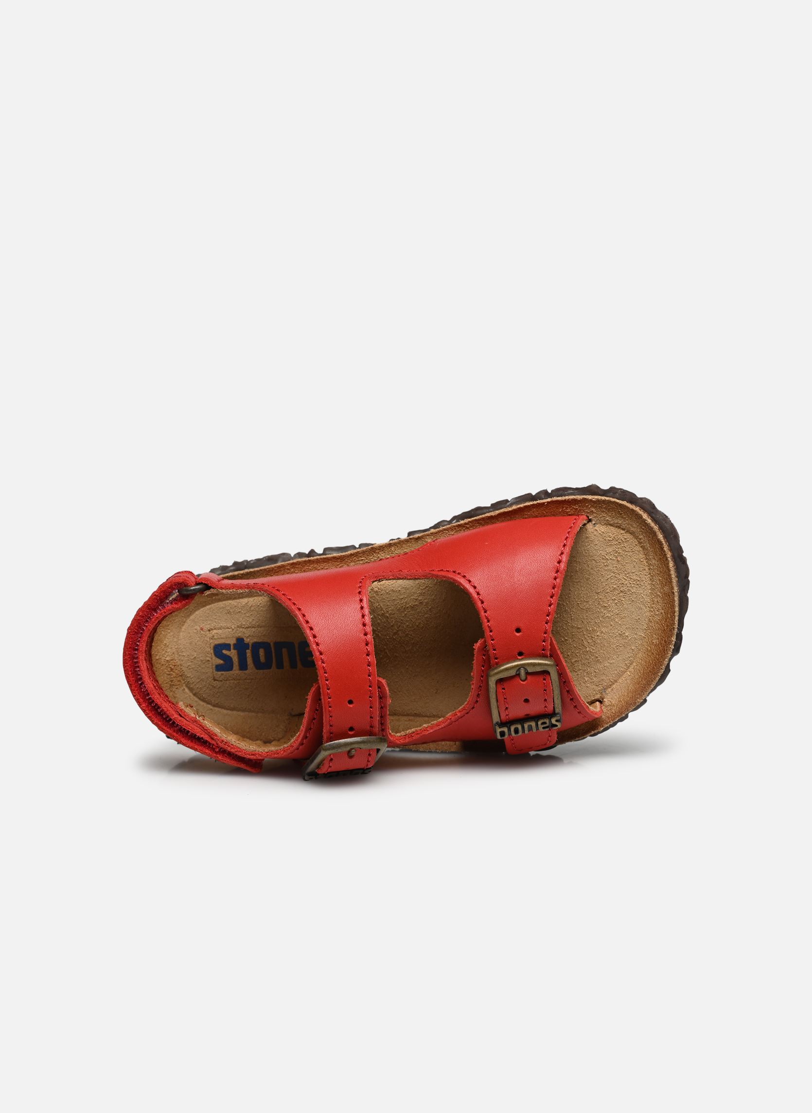 Sandalen 5379 WHAM jongens rood Stones and Bones Sandalen 5379 WHAM jongens rood CALF RED