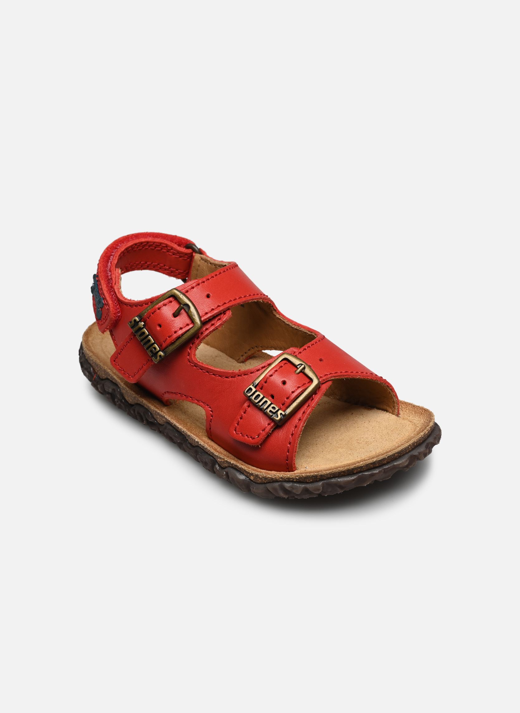 Sandalen 5379 WHAM jongens rood Stones and Bones Sandalen 5379 WHAM jongens rood CALF RED
