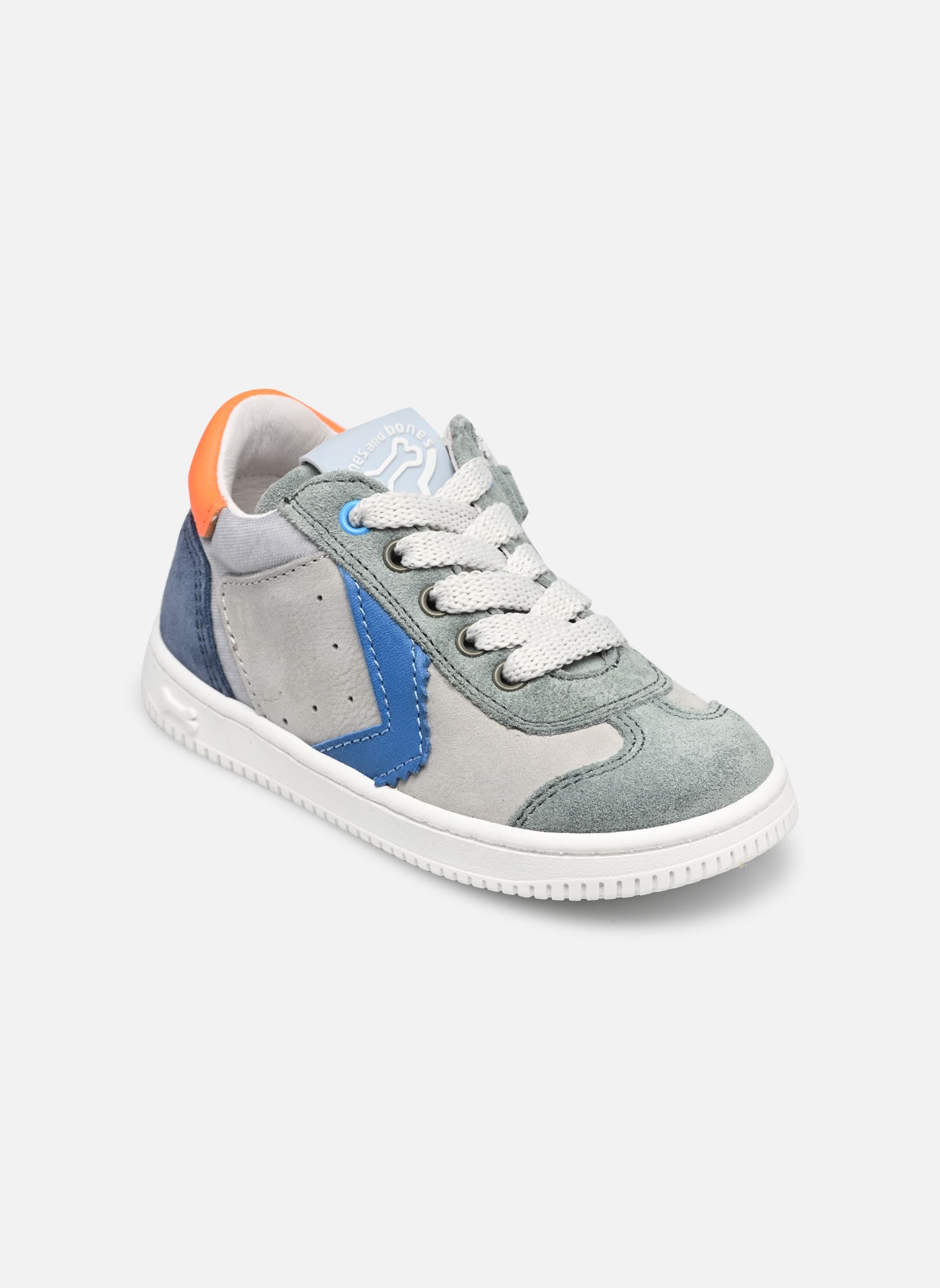 Schuhe für die ersten Schritte 4960 NOES jungen grau Stones and Bones Schuhe für die ersten Schritte 4960 NOES jungen grau CRS - NAB L.GREY + PETROL