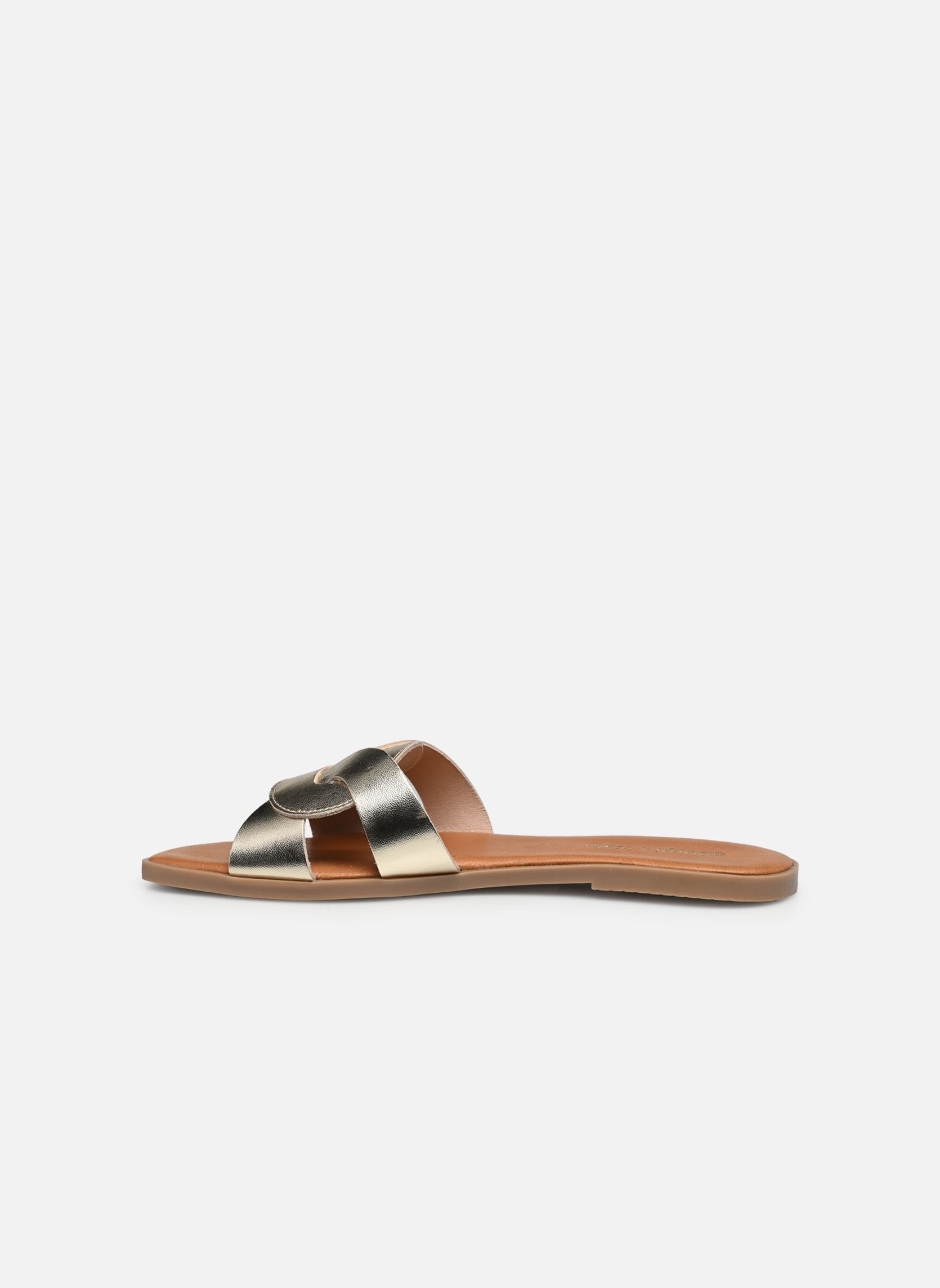 Muilen Dystopia - mules dames goud en brons Georgia Rose Muilen Dystopia - mules dames goud en brons OR