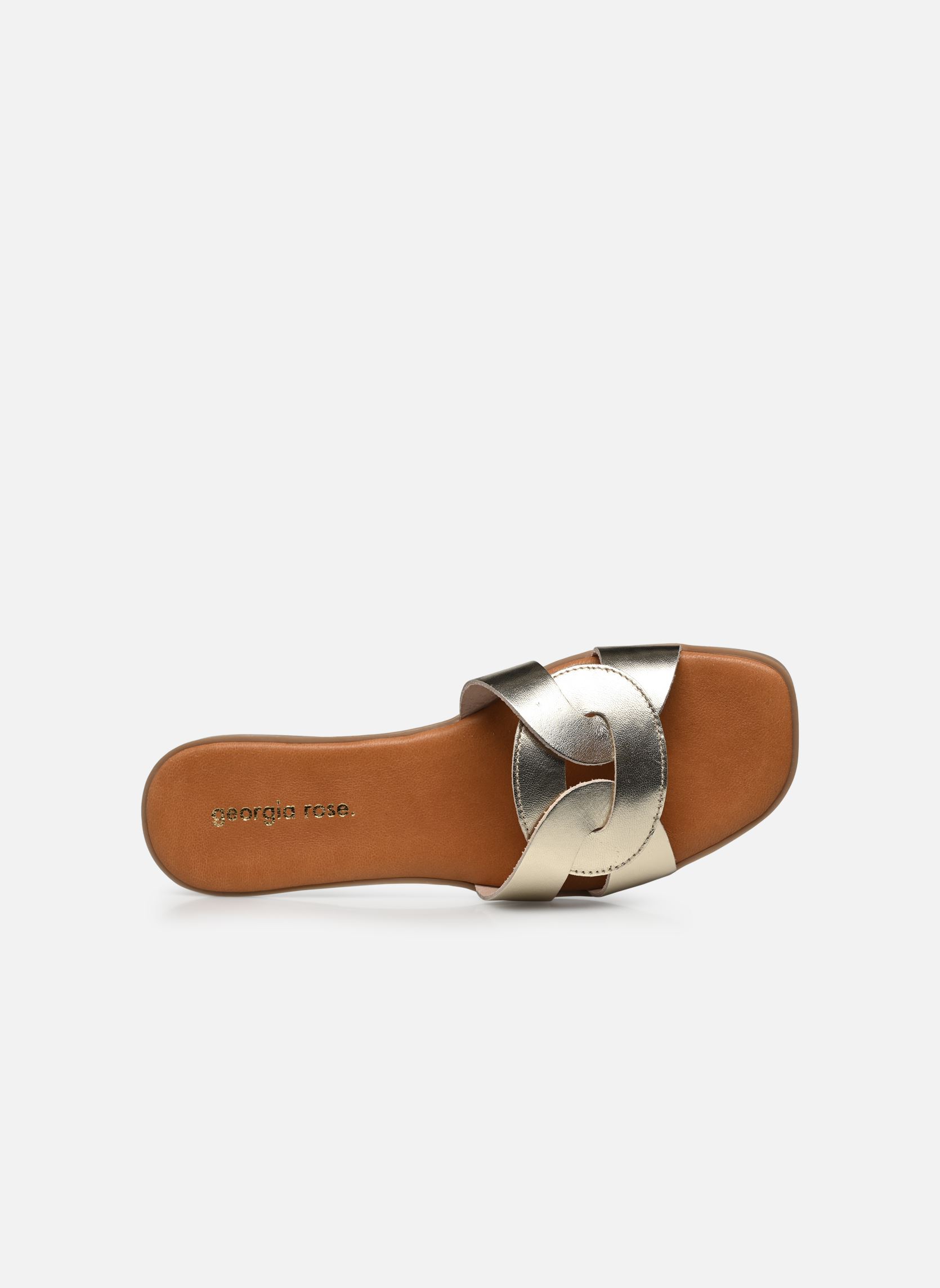 Muilen Dystopia - mules dames goud en brons Georgia Rose Muilen Dystopia - mules dames goud en brons OR