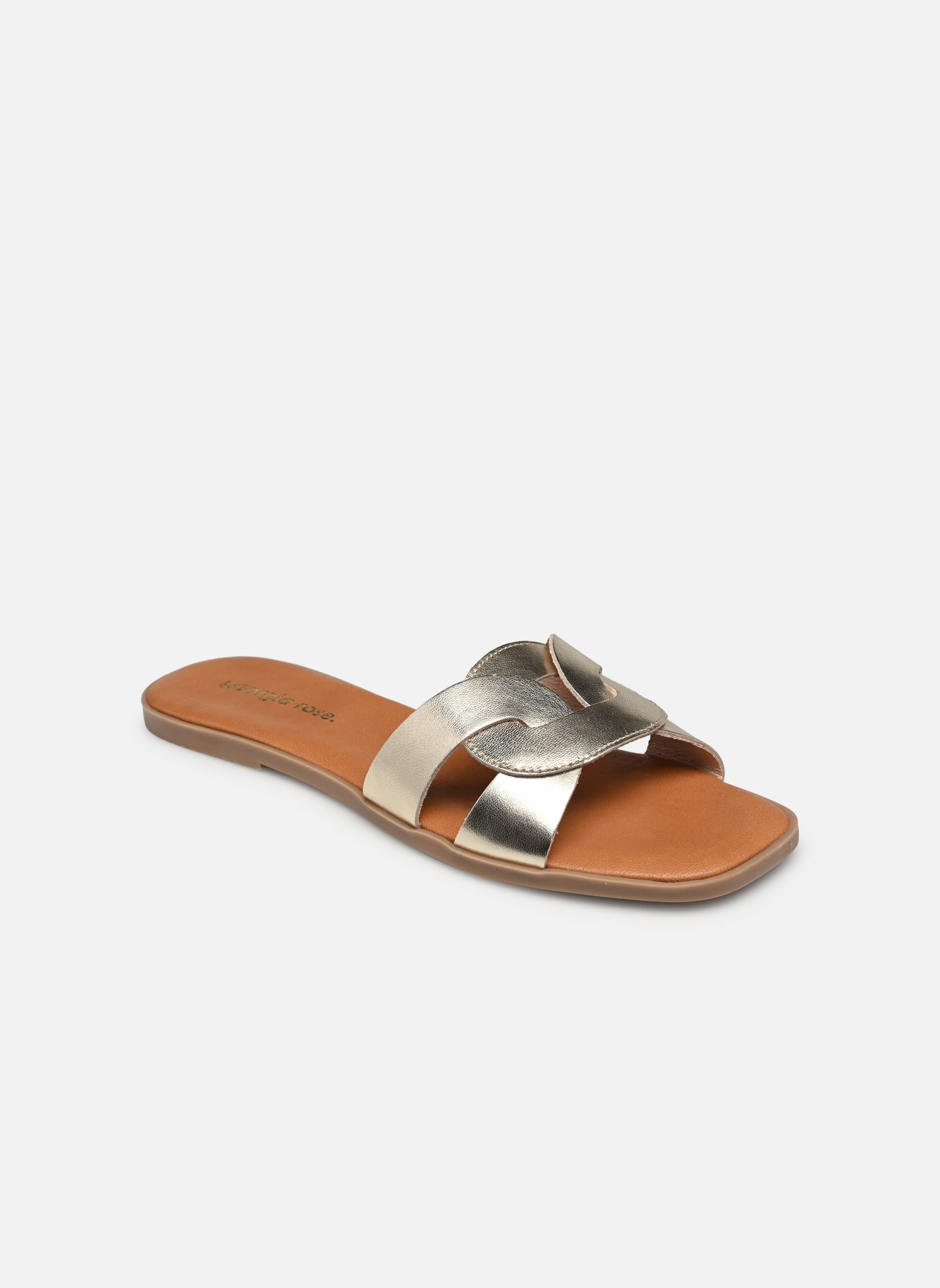 Muilen Dystopia - mules dames goud en brons Georgia Rose Muilen Dystopia - mules dames goud en brons OR