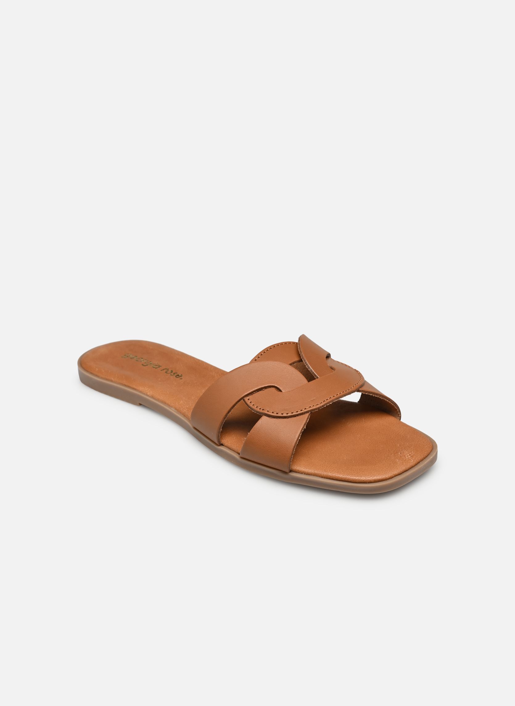 Pantoletten Dystopia - mules damen braun Georgia Rose Pantoletten Dystopia - mules damen braun COGNAC
