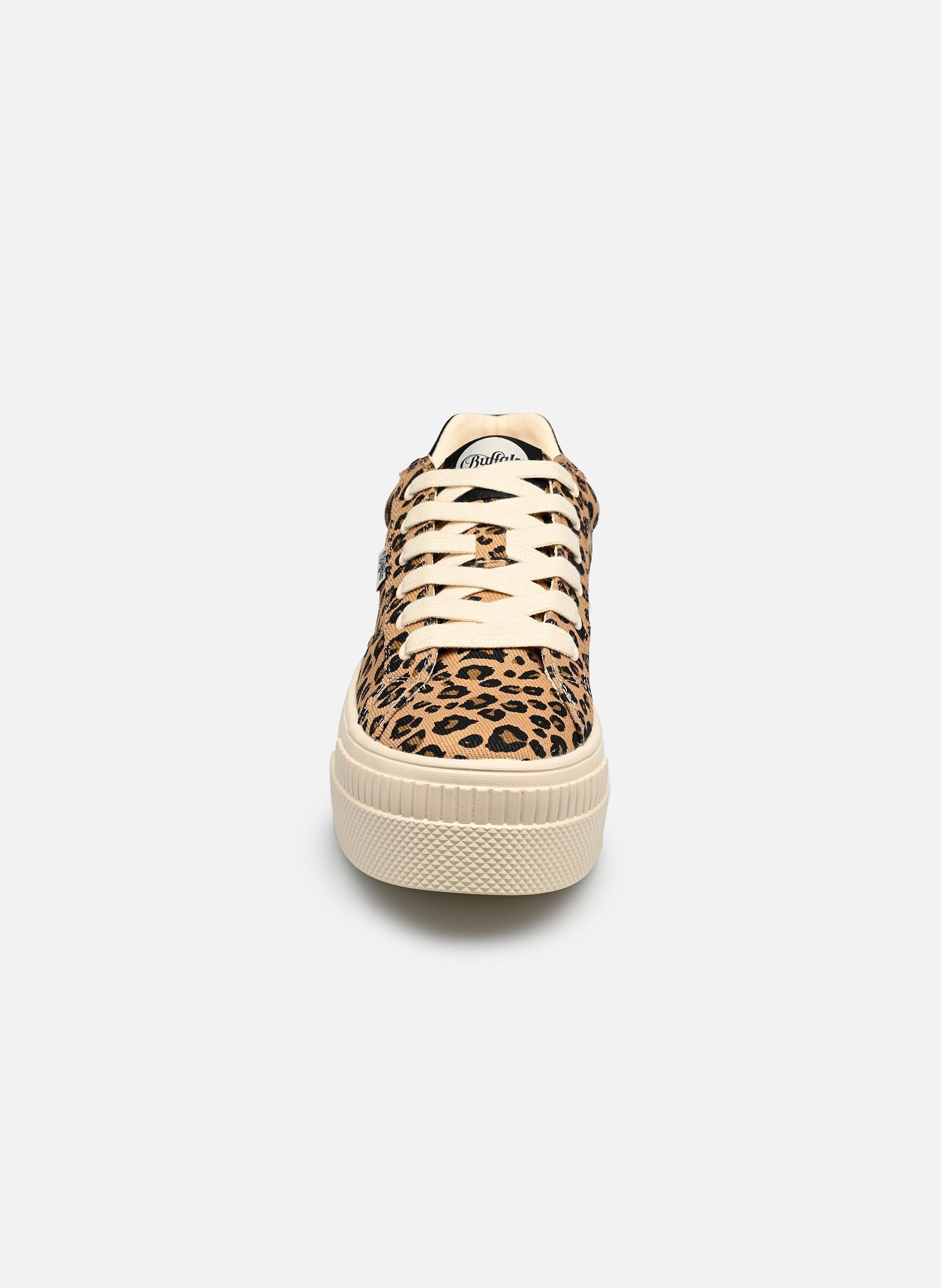 Niedrige Sneaker PAIRED damen braun Buffalo Niedrige Sneaker PAIRED damen braun Black/Brown Leo