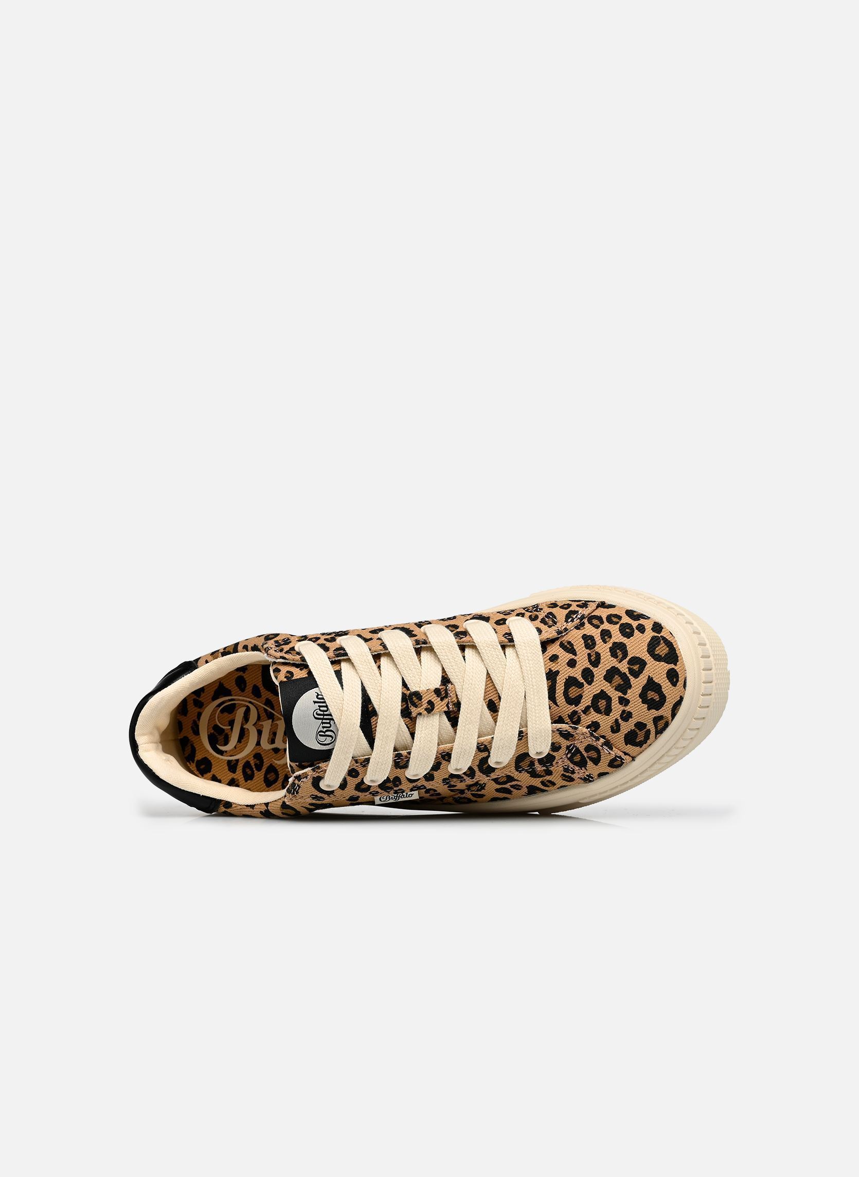 Niedrige Sneaker PAIRED damen braun Buffalo Niedrige Sneaker PAIRED damen braun Black/Brown Leo