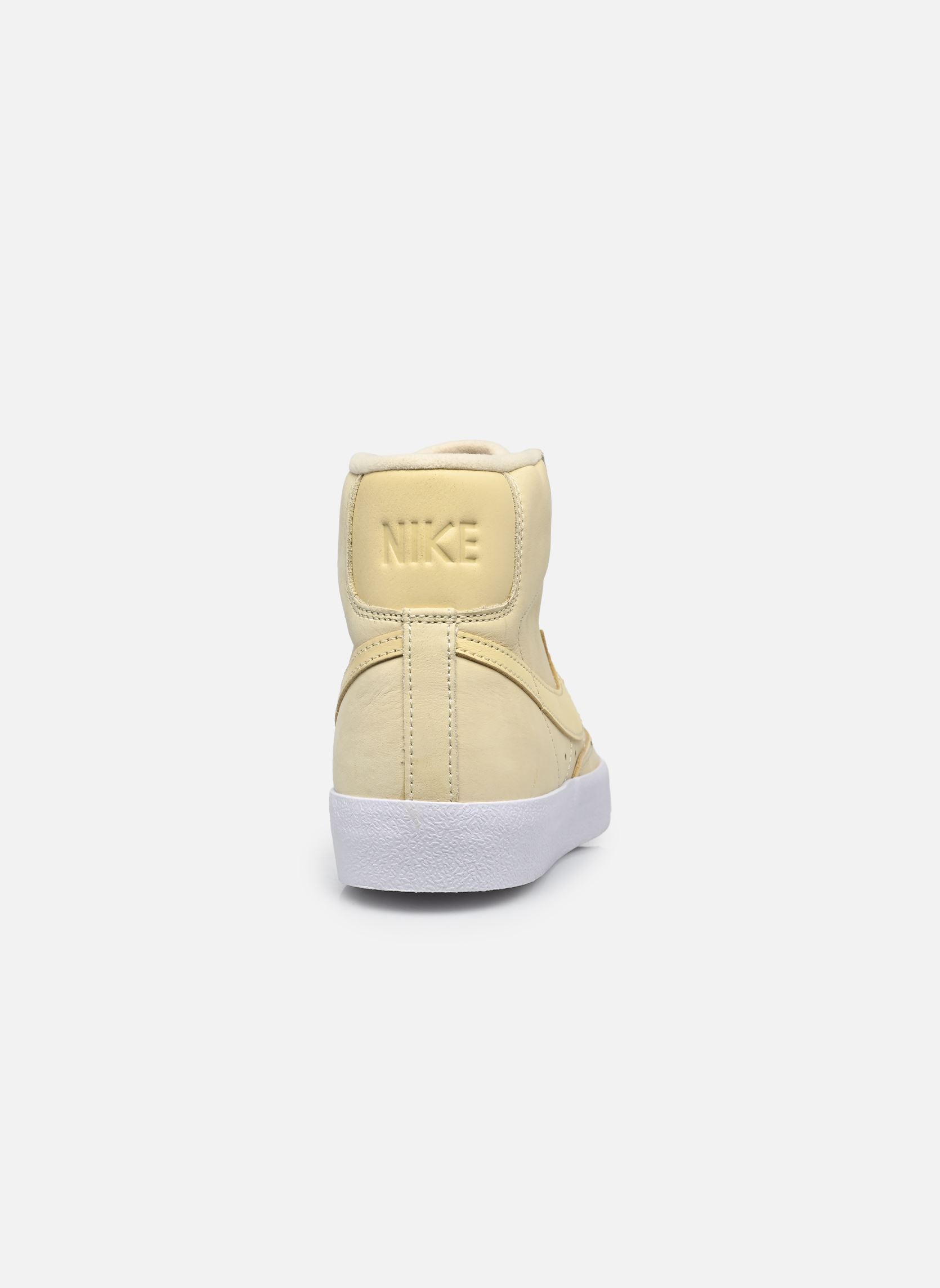 Hoge sneakers W Blazer Mid Prm Mf dames geel Nike Hoge sneakers W Blazer Mid Prm Mf dames geel White / Yellow