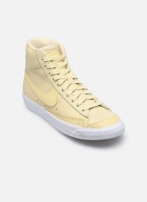 Hoge sneakers W Blazer Mid Prm Mf dames geel Nike Hoge sneakers W Blazer Mid Prm Mf dames geel White / Yellow
