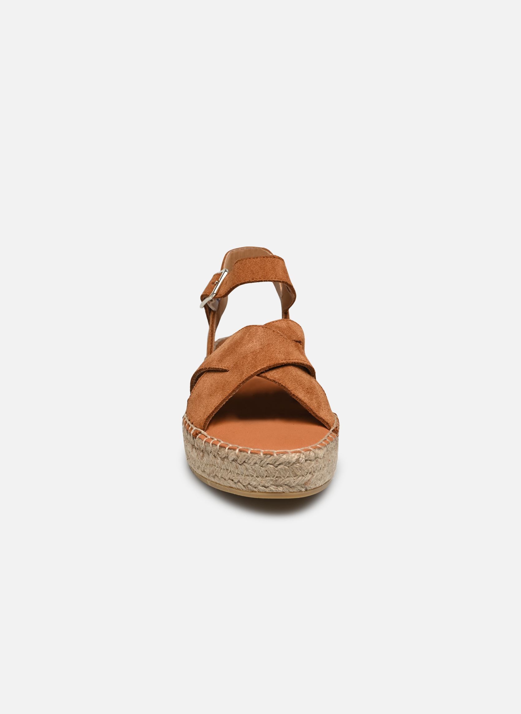 Flache Espadrilles Ipicène damen braun Georgia Rose Flache Espadrilles Ipicène damen braun COGNAC