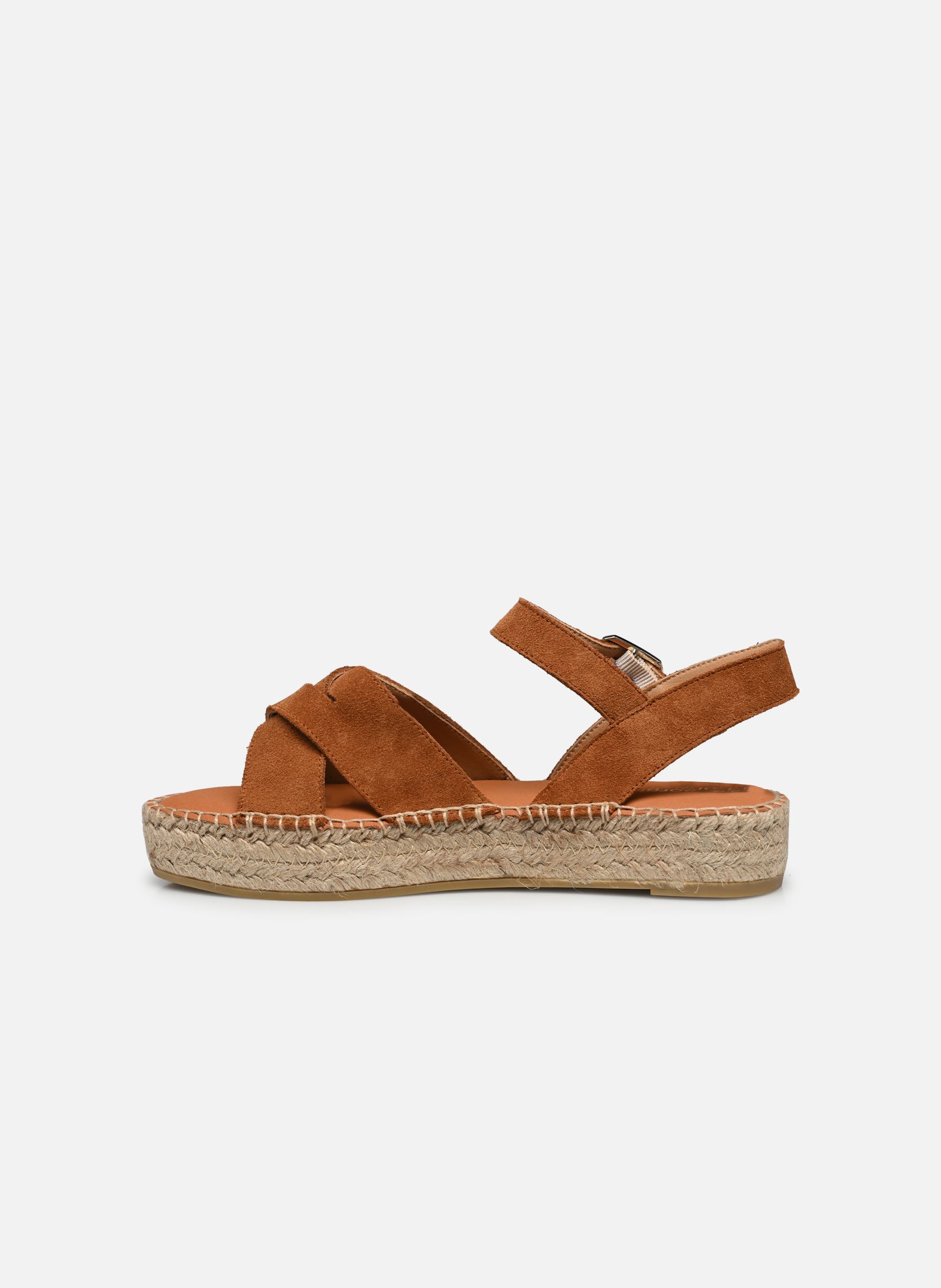 Flache Espadrilles Ipicène damen braun Georgia Rose Flache Espadrilles Ipicène damen braun COGNAC