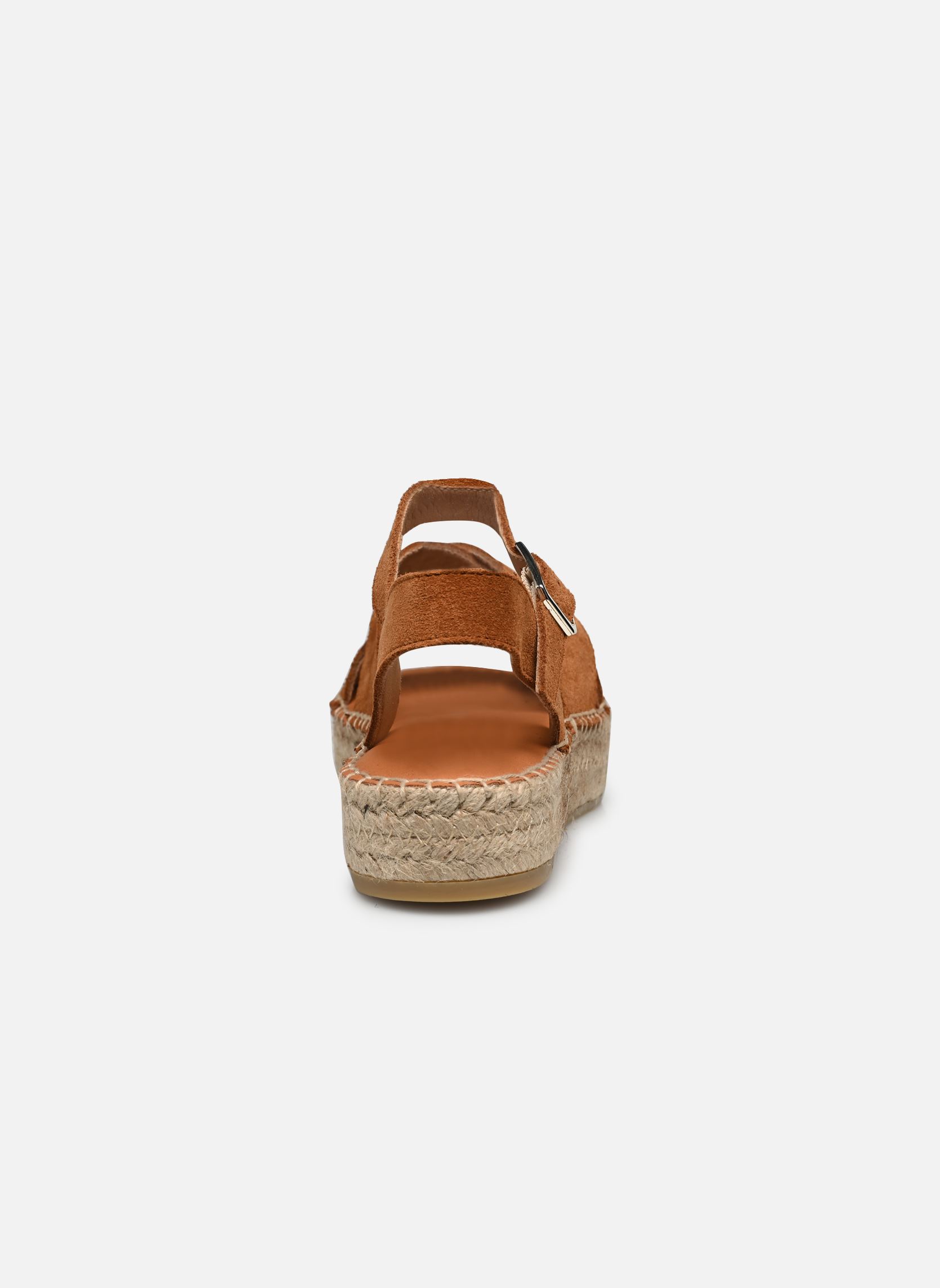 Flache Espadrilles Ipicène damen braun Georgia Rose Flache Espadrilles Ipicène damen braun COGNAC