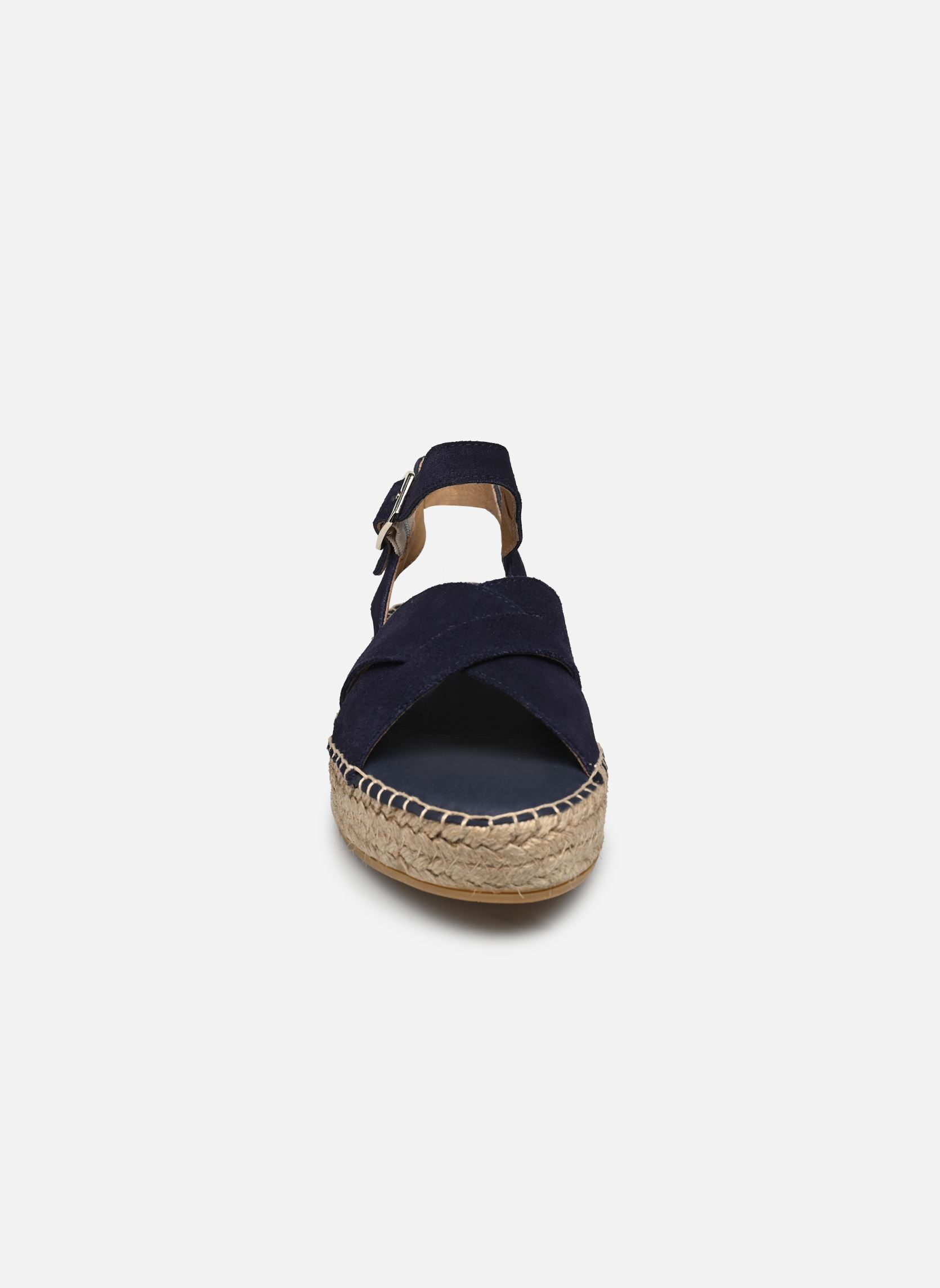 Flache Espadrilles Ipicène damen blau Georgia Rose Flache Espadrilles Ipicène damen blau MARINE