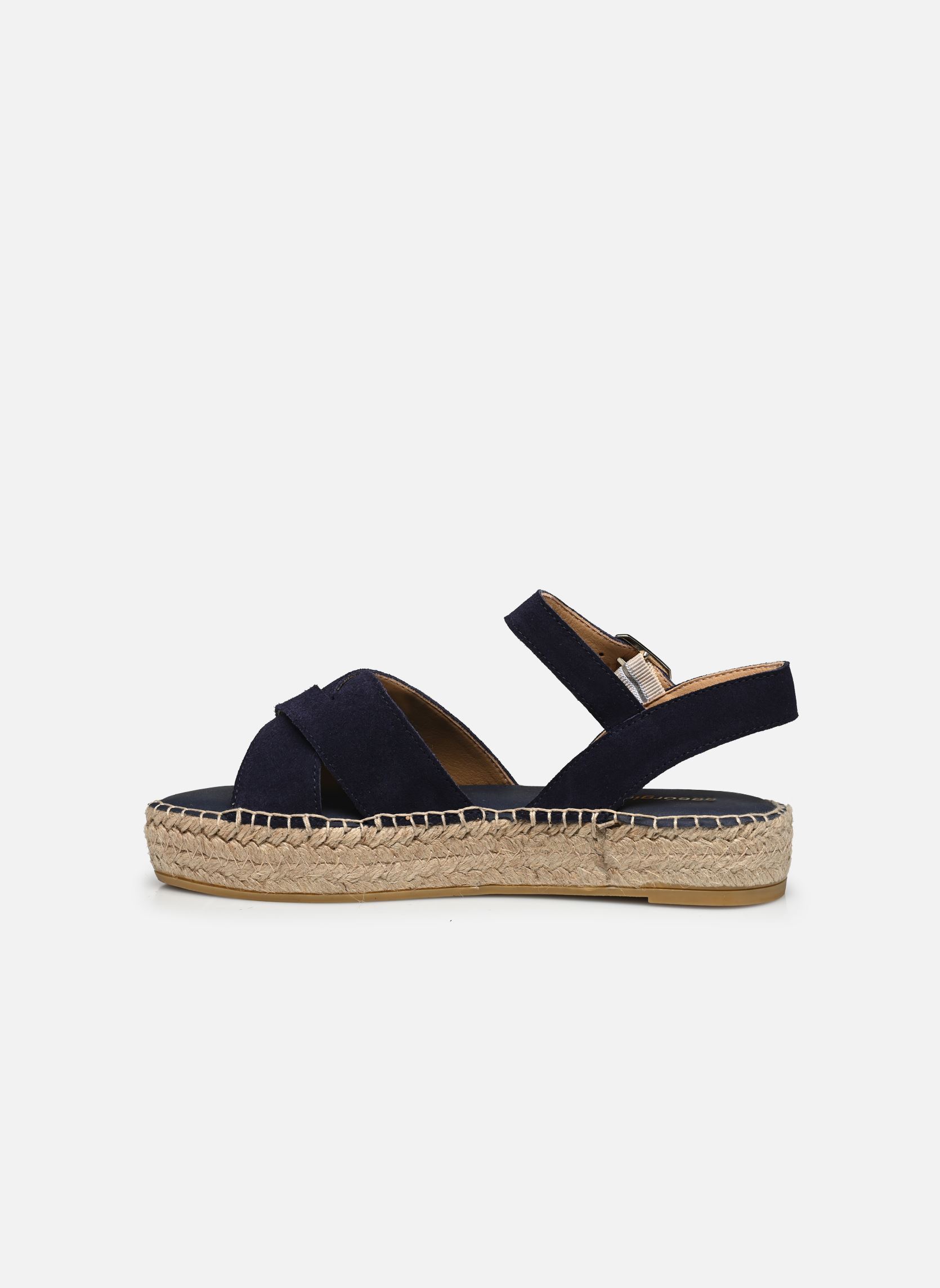 Flache Espadrilles Ipicène damen blau Georgia Rose Flache Espadrilles Ipicène damen blau MARINE