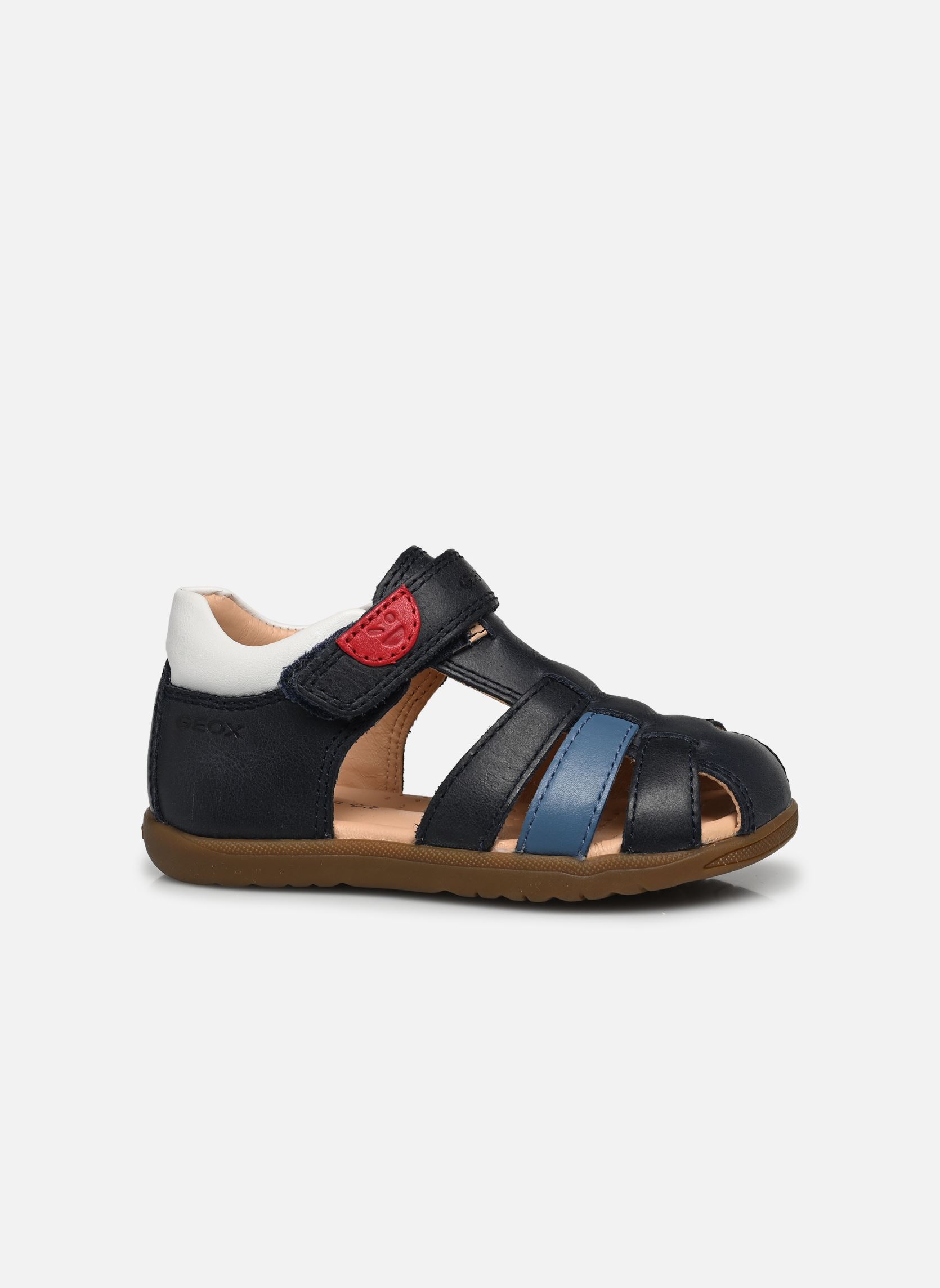 Sandales B SANDAL MACCHIA BOY multicolore Geox Sandales B SANDAL MACCHIA BOY multicolore Bleu Marine/Bl Pâle