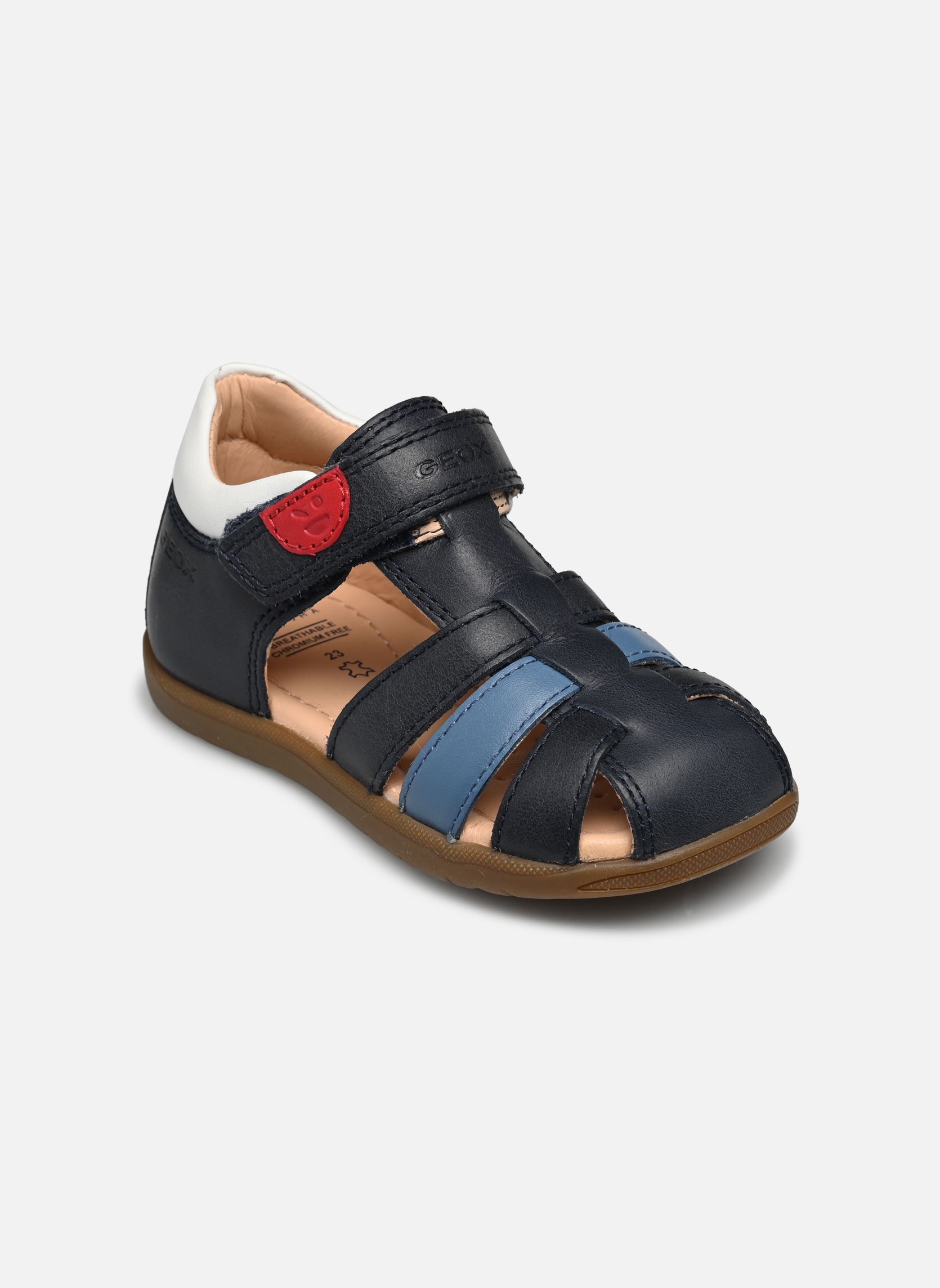Chaussures enfant Geox B SANDAL MACCHIA BOY - vue 7