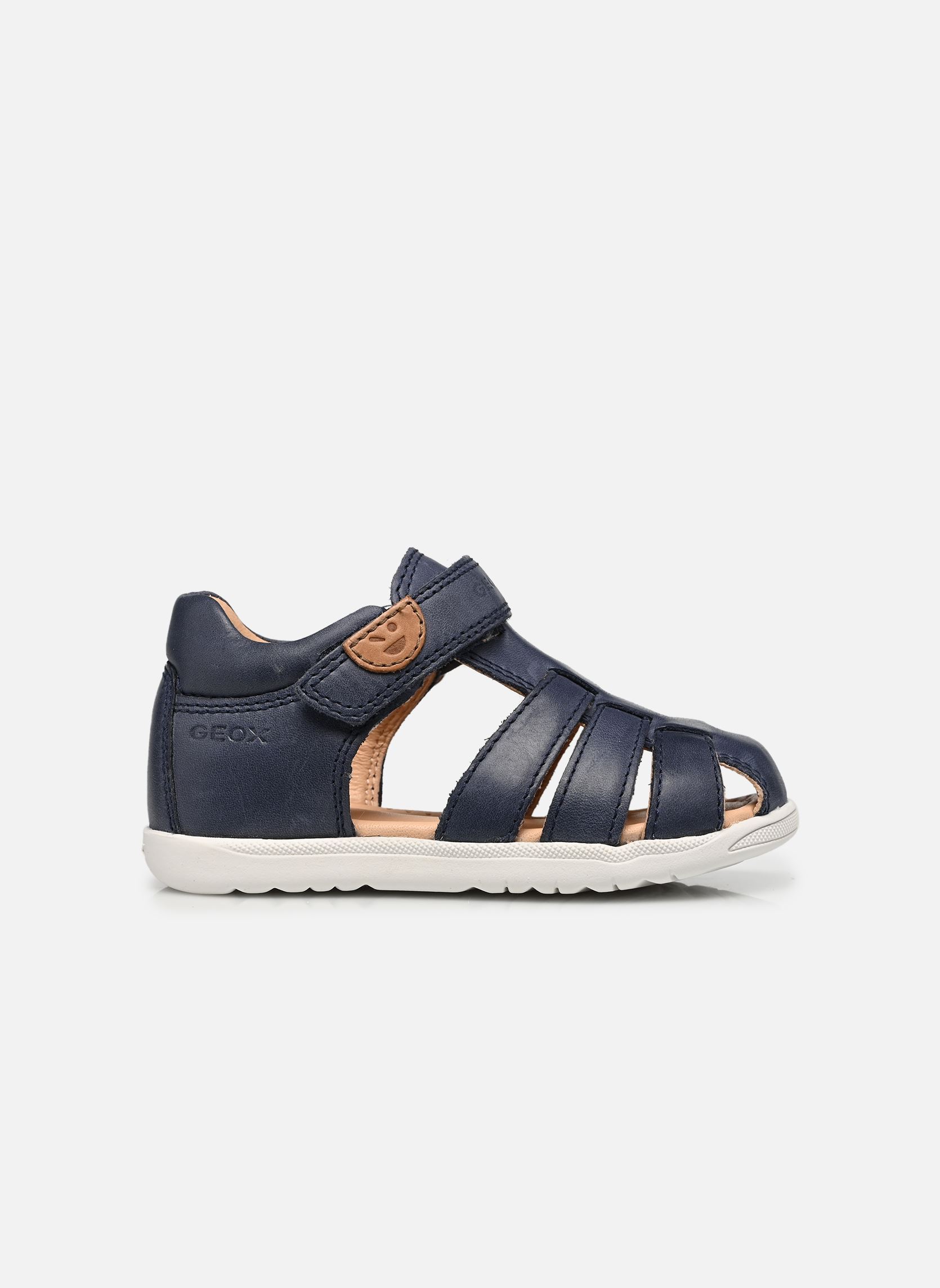 Sandales B SANDAL MACCHIA BOY garçon bleu Geox Sandales B SANDAL MACCHIA BOY garçon bleu Navy
