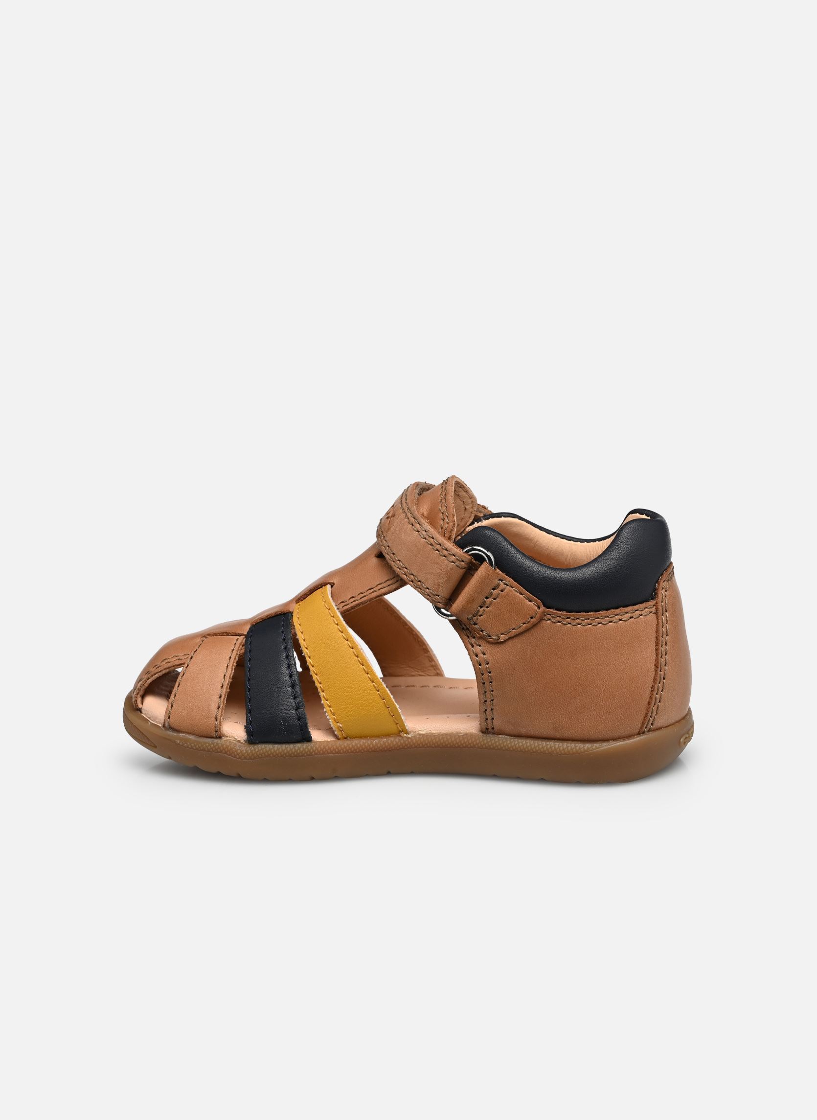 Sandalen B SANDAL MACCHIA BOY jungen braun Geox Sandalen B SANDAL MACCHIA BOY jungen braun Whisky