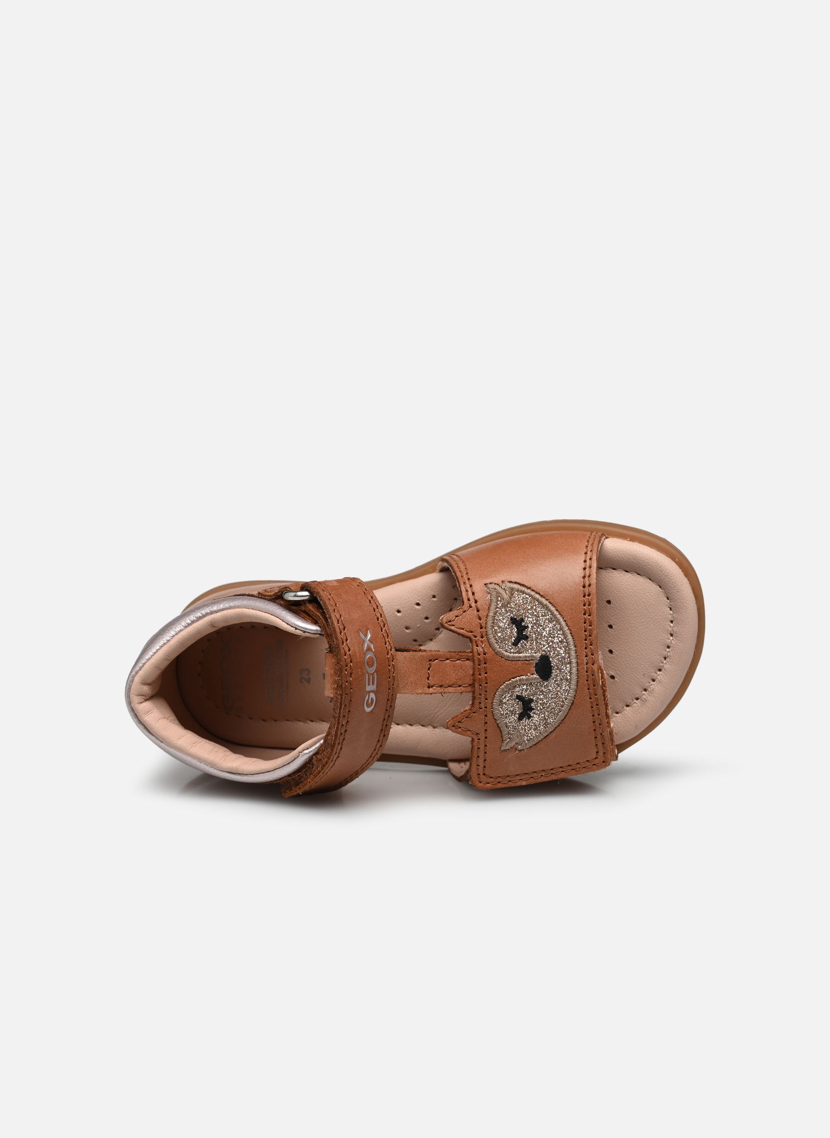 Sandali B VERRED bambina marrone Geox Sandali B VERRED bambina marrone Cognac