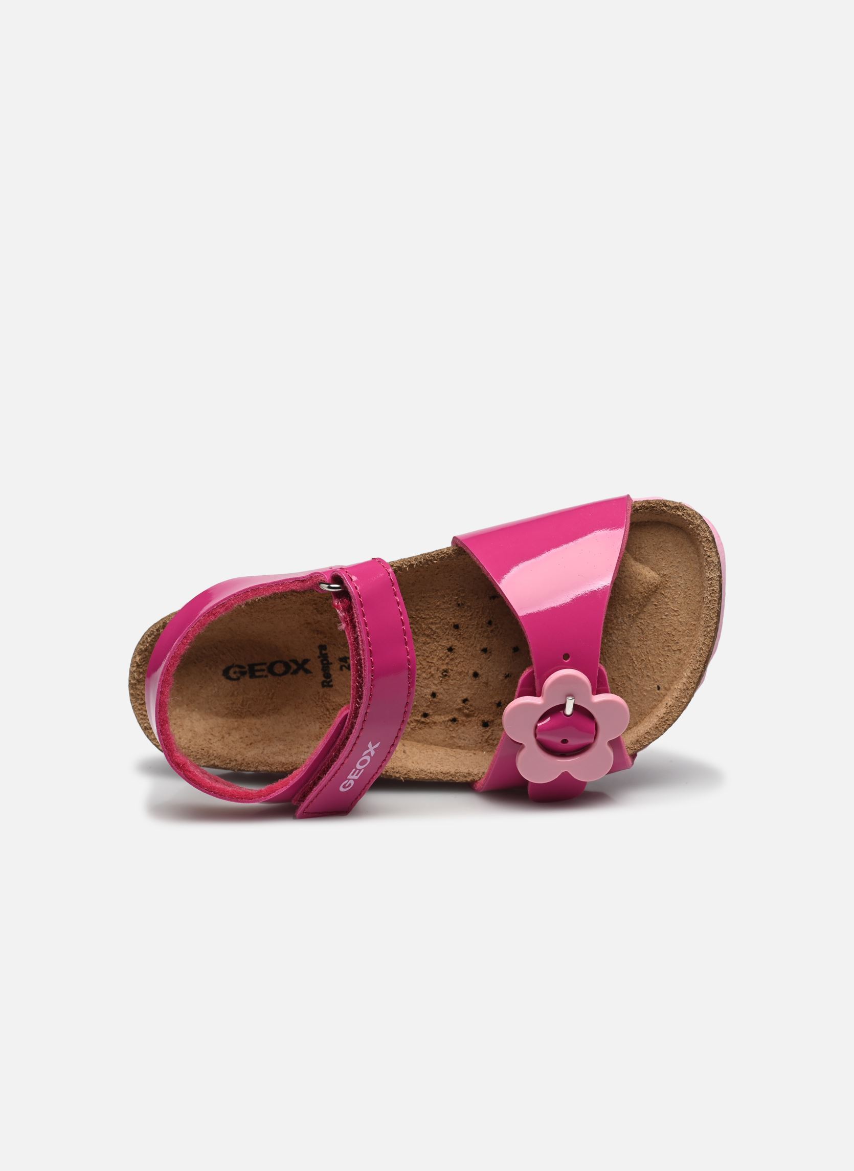 Sandalen B sandal chalki girl C mädchen rosa Geox Sandalen B sandal chalki girl C mädchen rosa Rose Foncé