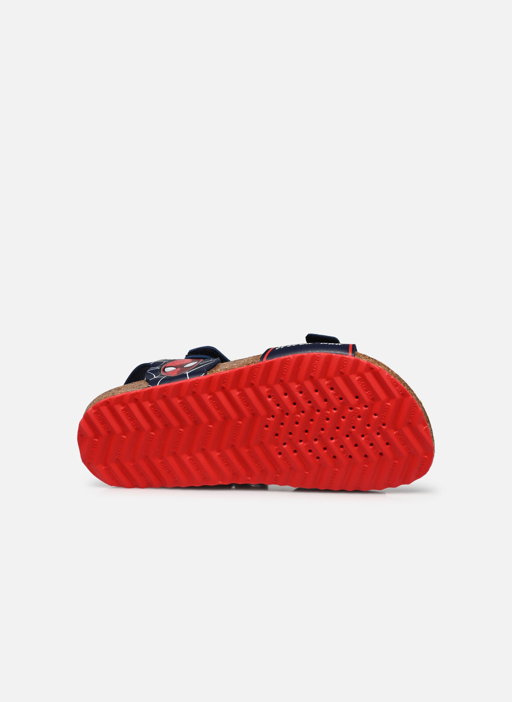 Sandales J GHITA BOY garçon bleu Geox Sandales J GHITA BOY garçon bleu Bleu Marine / Rouge