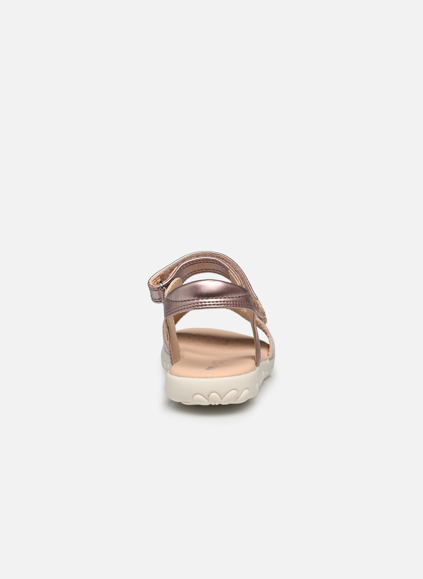 Sandales J SANDAL HAITI GIRL fille rose Geox Sandales J SANDAL HAITI GIRL fille rose ROSE PÂLE