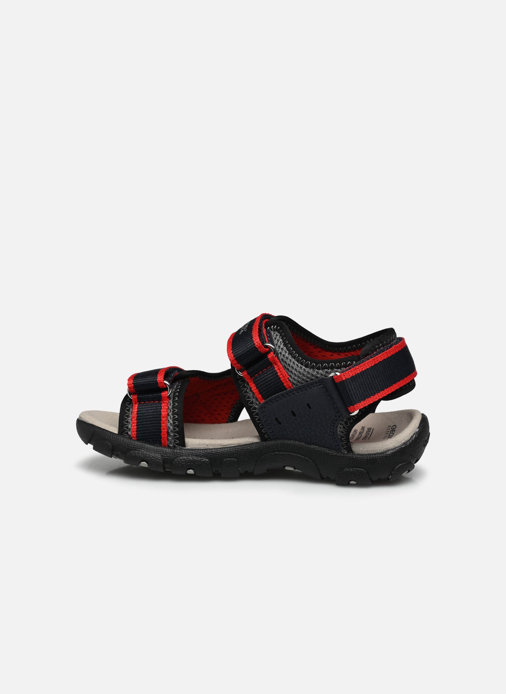 Sandali JR SANDALE STRADA bambino blu Geox Sandali JR SANDALE STRADA bambino blu Bleu Marine / Rouge