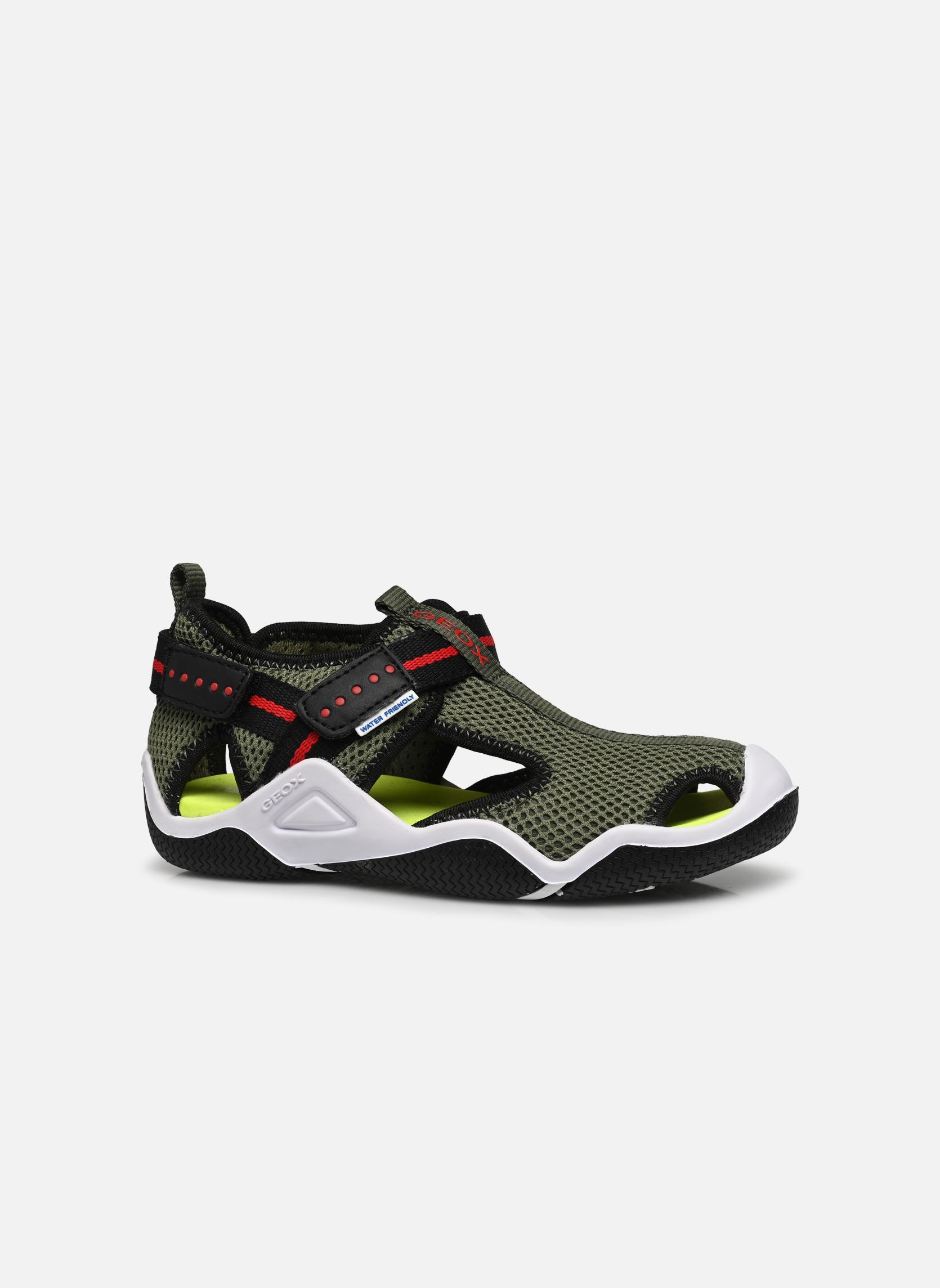 Sandalen JR WADER jungen grün Geox Sandalen JR WADER jungen grün Militaire