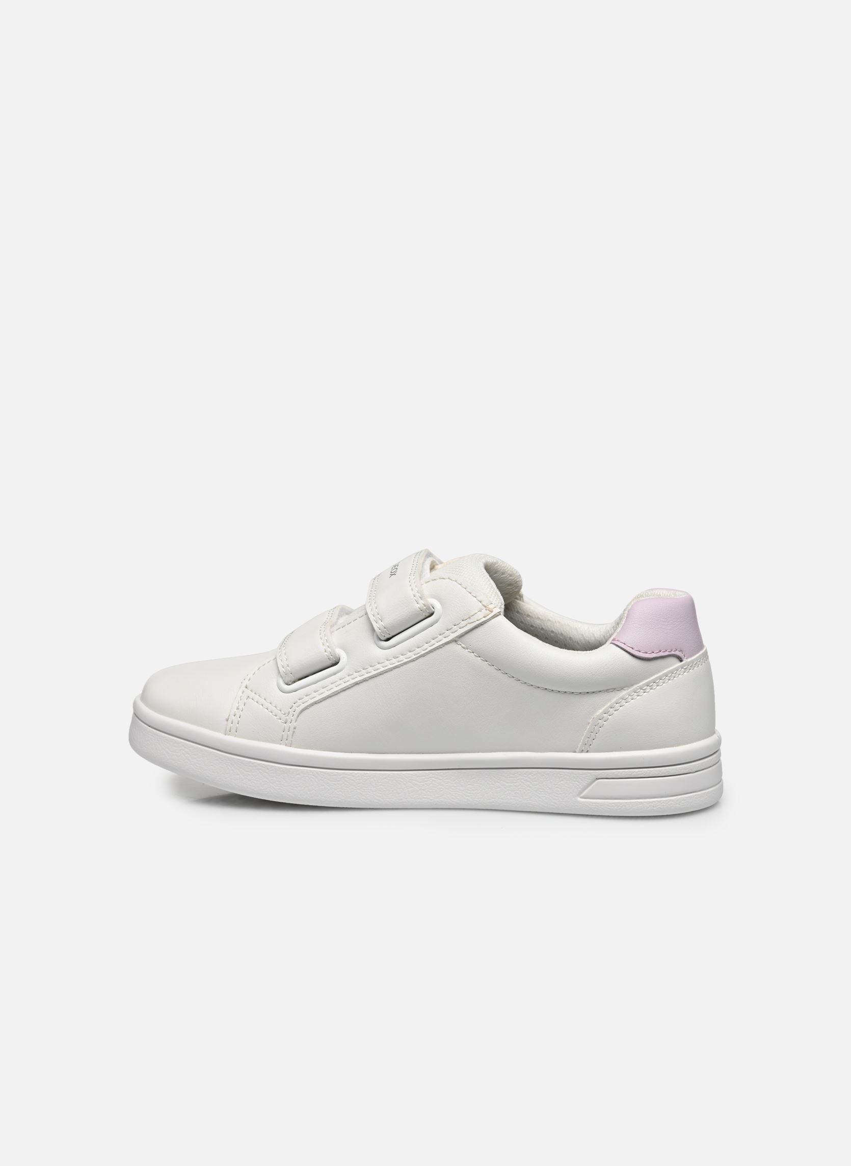 Niedrige Sneaker J DJROCK GIRL mädchen weiß Geox Niedrige Sneaker J DJROCK GIRL mädchen weiß Blanc / Rose