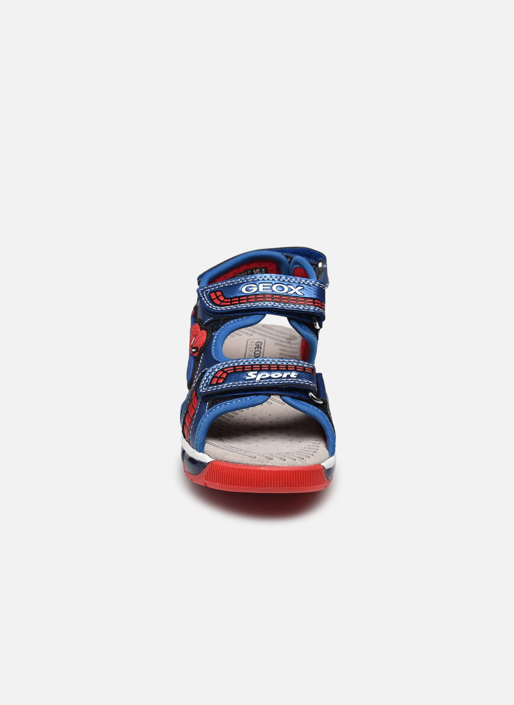 Sandalen J SANDALE ANDROID LIGHTS jungen blau Geox Sandalen J SANDALE ANDROID LIGHTS jungen blau Bleu Marine/Bleu Ryl