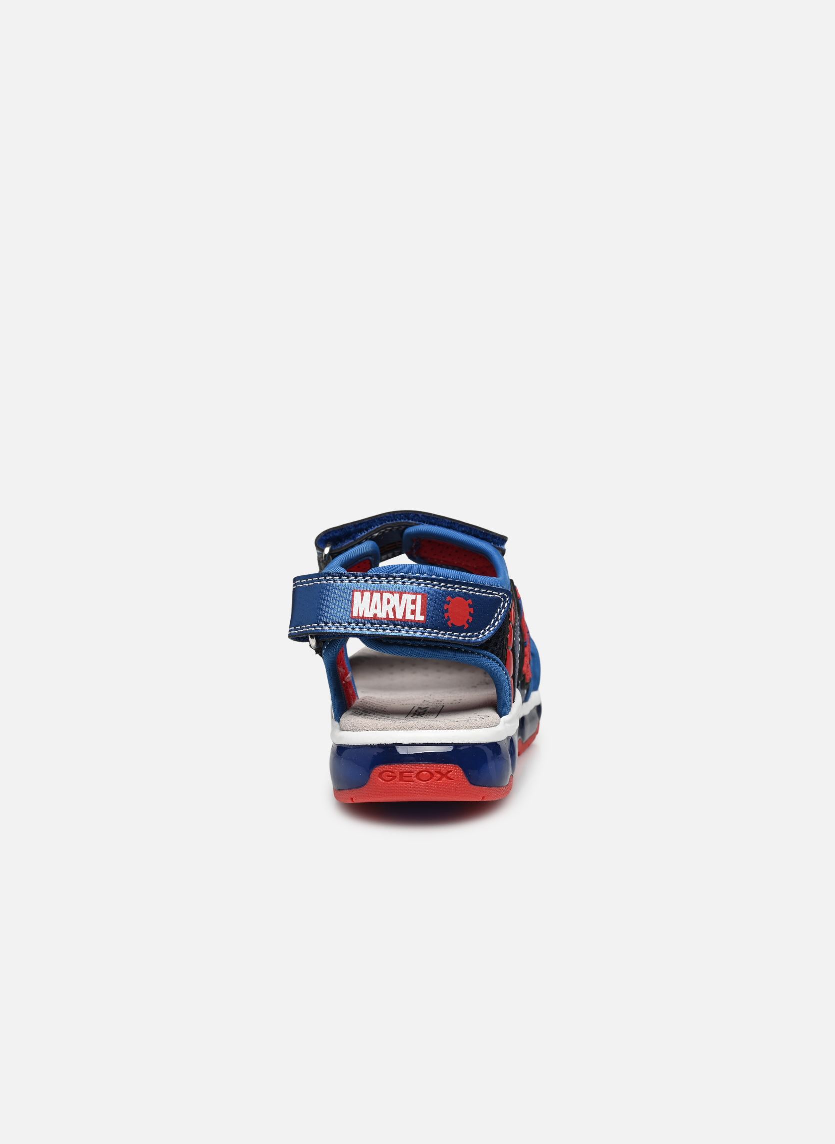 Sandalen J SANDALE ANDROID LIGHTS jungen blau Geox Sandalen J SANDALE ANDROID LIGHTS jungen blau Bleu Marine/Bleu Ryl