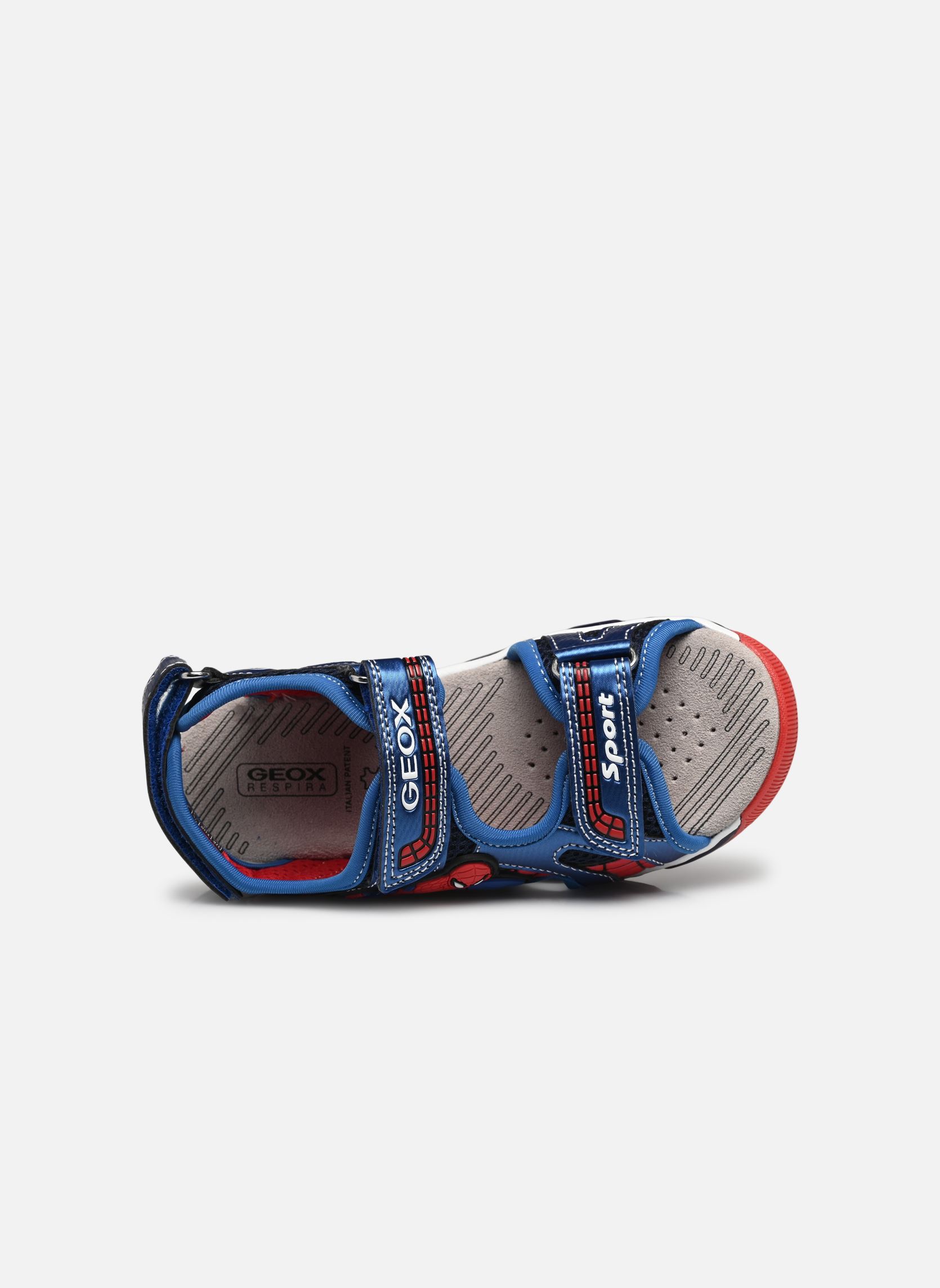 Sandalen J SANDALE ANDROID LIGHTS jungen blau Geox Sandalen J SANDALE ANDROID LIGHTS jungen blau Bleu Marine/Bleu Ryl