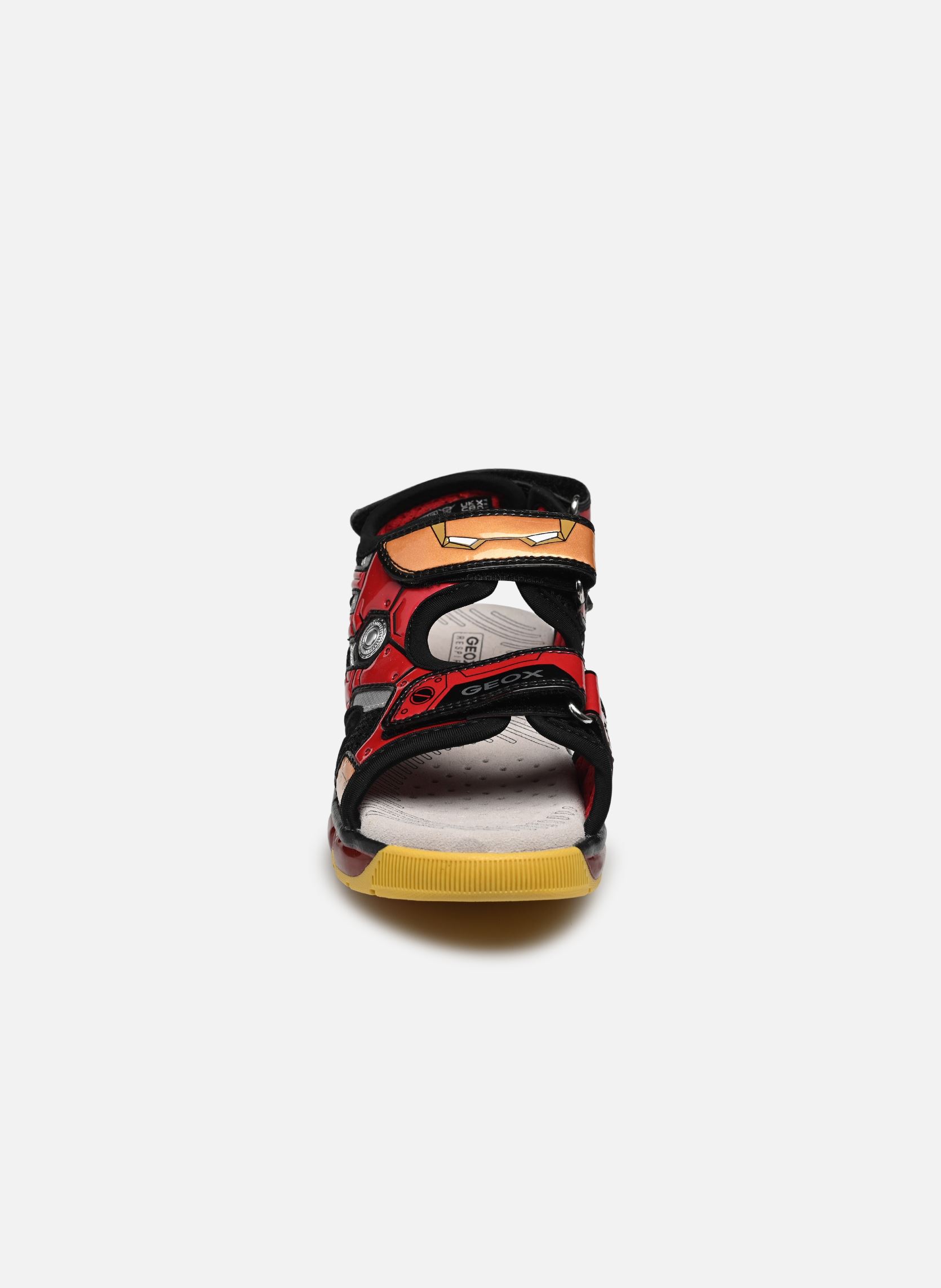 Sandalias J SANDALE ANDROID LIGHTS niño rojo Geox Sandalias J SANDALE ANDROID LIGHTS niño rojo Noir/rouge