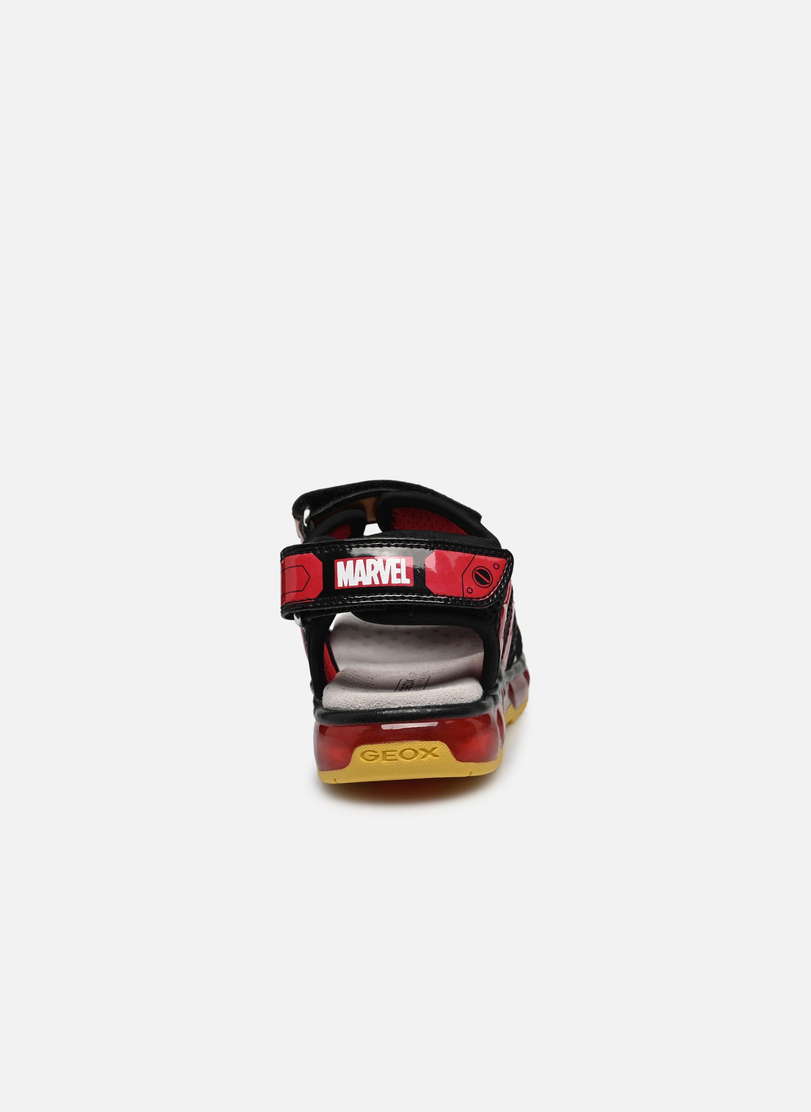 Sandalias J SANDALE ANDROID LIGHTS niño rojo Geox Sandalias J SANDALE ANDROID LIGHTS niño rojo Noir/rouge