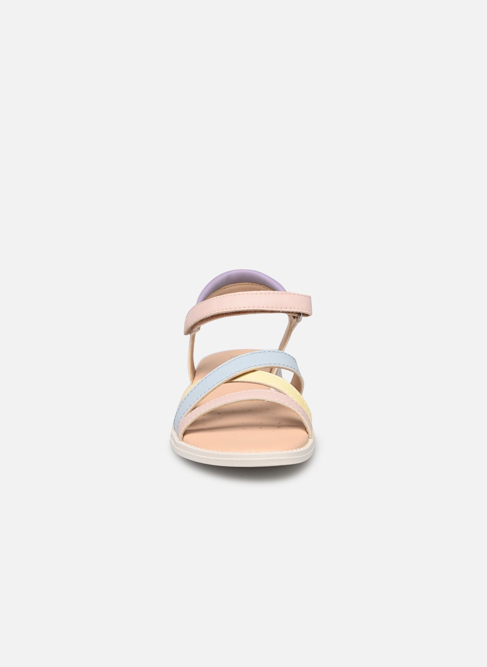 Sandalen J SANDALE KARLY GIRL meisjes roze Geox Sandalen J SANDALE KARLY GIRL meisjes roze LT ROSE/MULTICOLOR