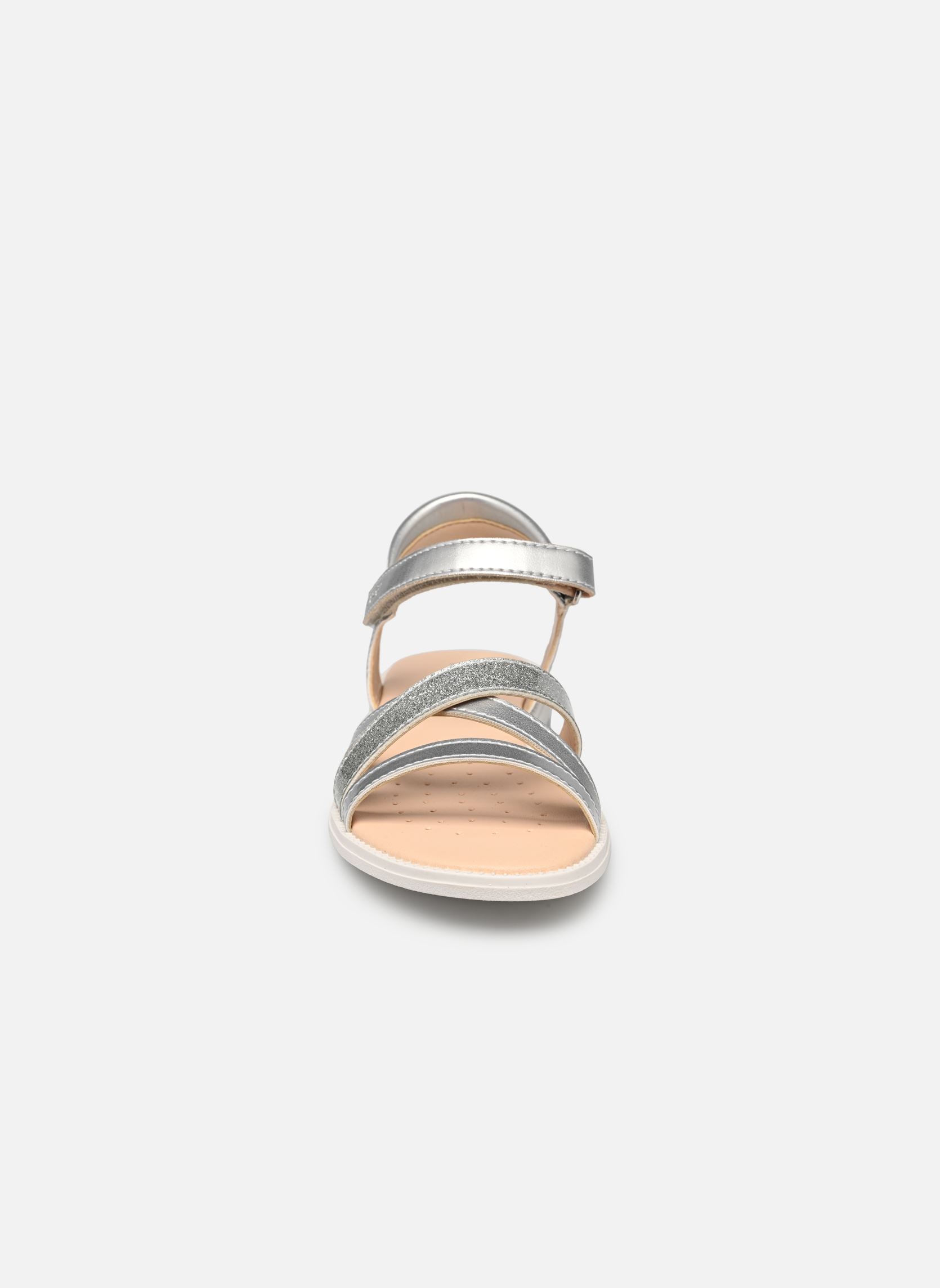 Sandales J SANDALE KARLY GIRL fille argent Geox Sandales J SANDALE KARLY GIRL fille argent Argent