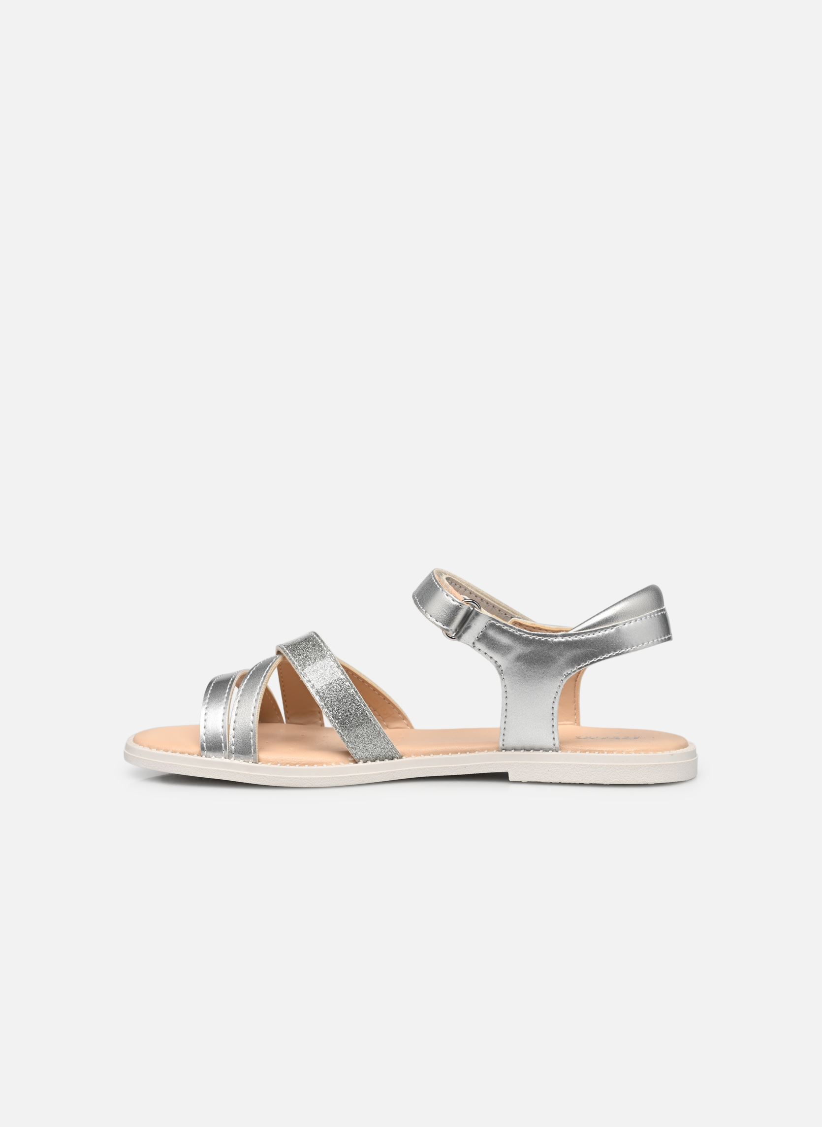 Sandales J SANDALE KARLY GIRL fille argent Geox Sandales J SANDALE KARLY GIRL fille argent Argent