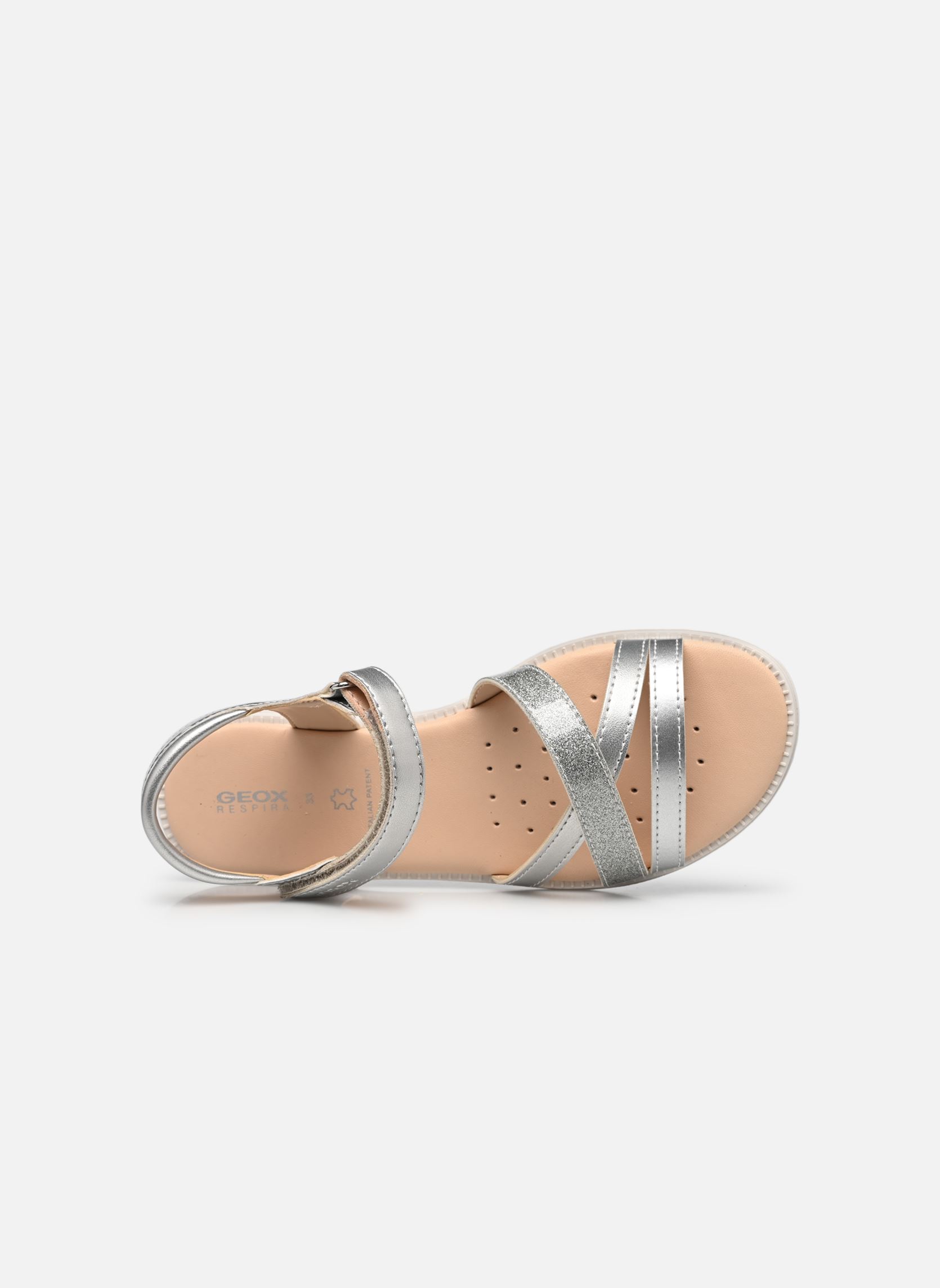 Sandales J SANDALE KARLY GIRL fille argent Geox Sandales J SANDALE KARLY GIRL fille argent Argent