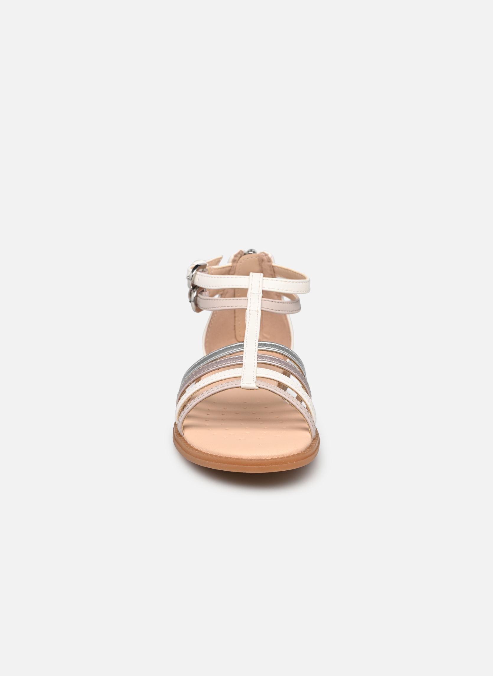 Sandales J SANDALE KARLY GIRL fille blanc Geox Sandales J SANDALE KARLY GIRL fille blanc BLANC/ROSE CLAIR