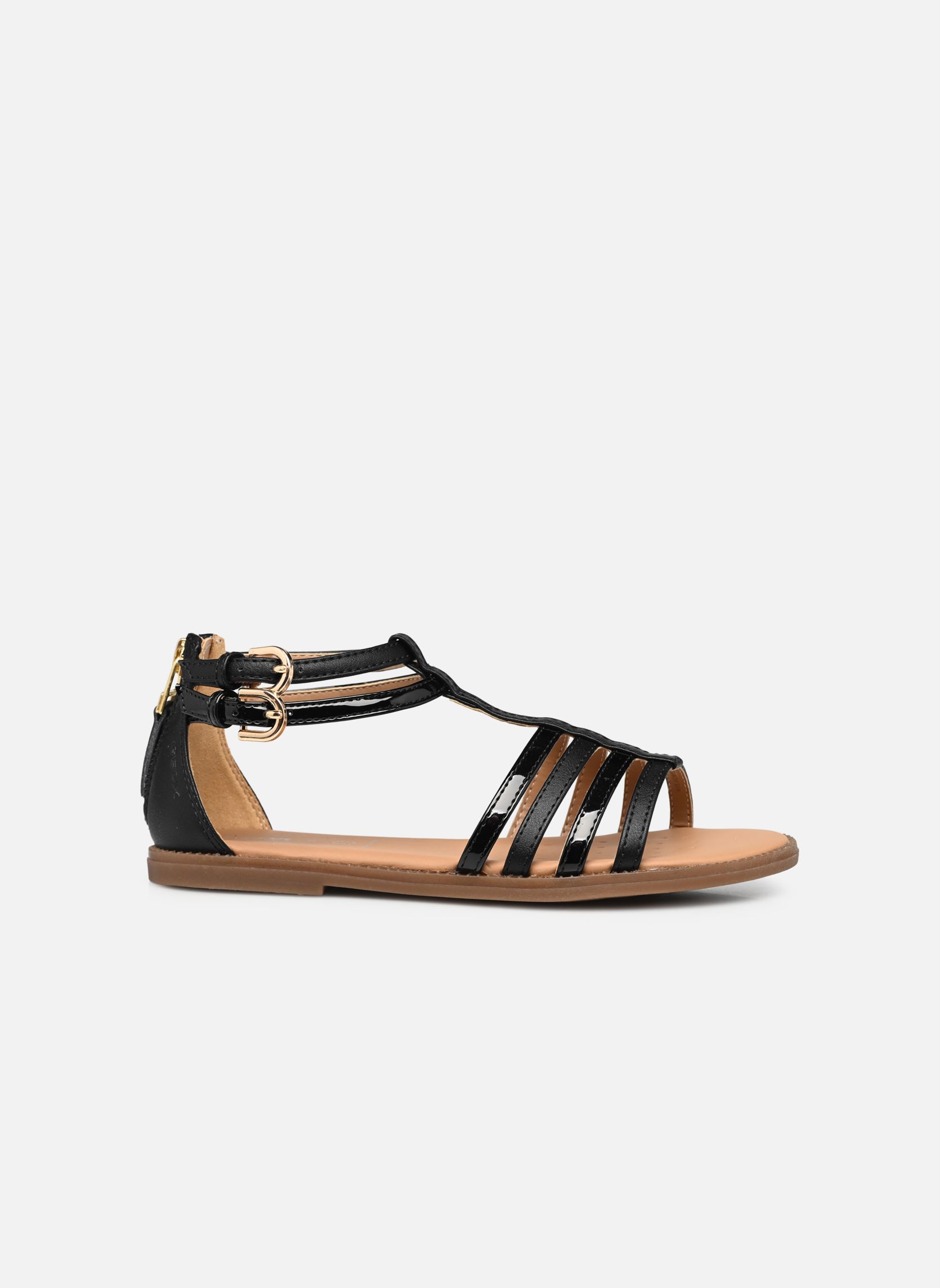 Sandales J SANDALE KARLY GIRL fille noir Geox Sandales J SANDALE KARLY GIRL fille noir Noir