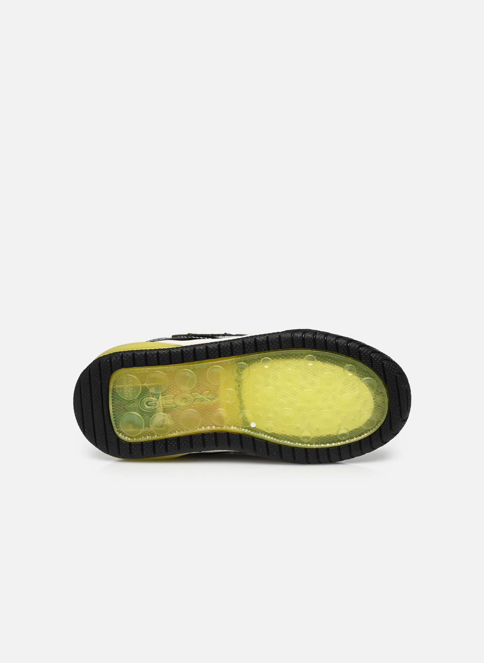 Lage sneakers J INEK BOY LIGHTS jongens grijs Geox Lage sneakers J INEK BOY LIGHTS jongens grijs Gris / Citron