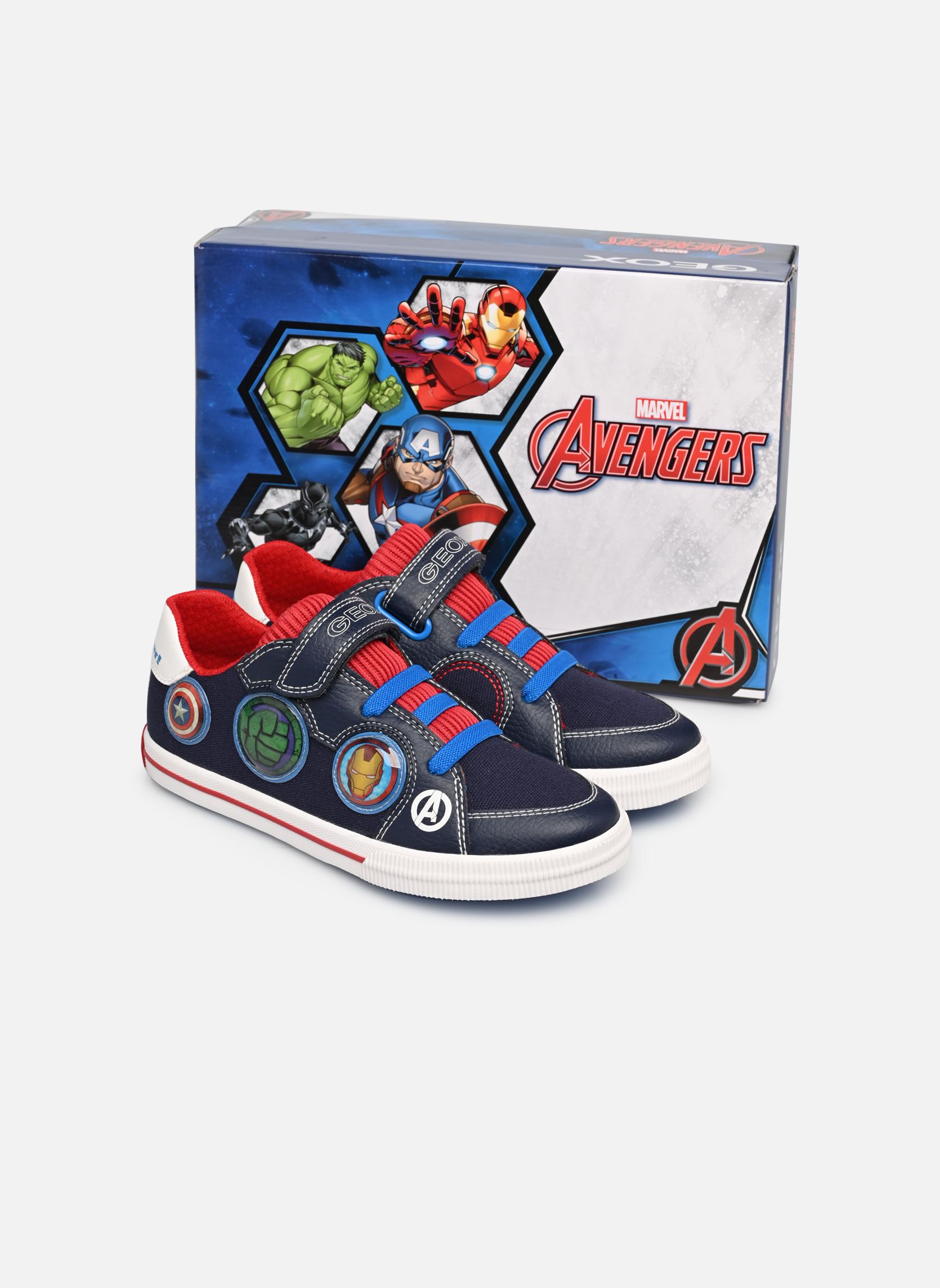 Zapatillas bajas Jr Kilwi Boy Marvel niño azul Geox Zapatillas bajas Jr Kilwi Boy Marvel niño azul BLEU MARINE ROUGE