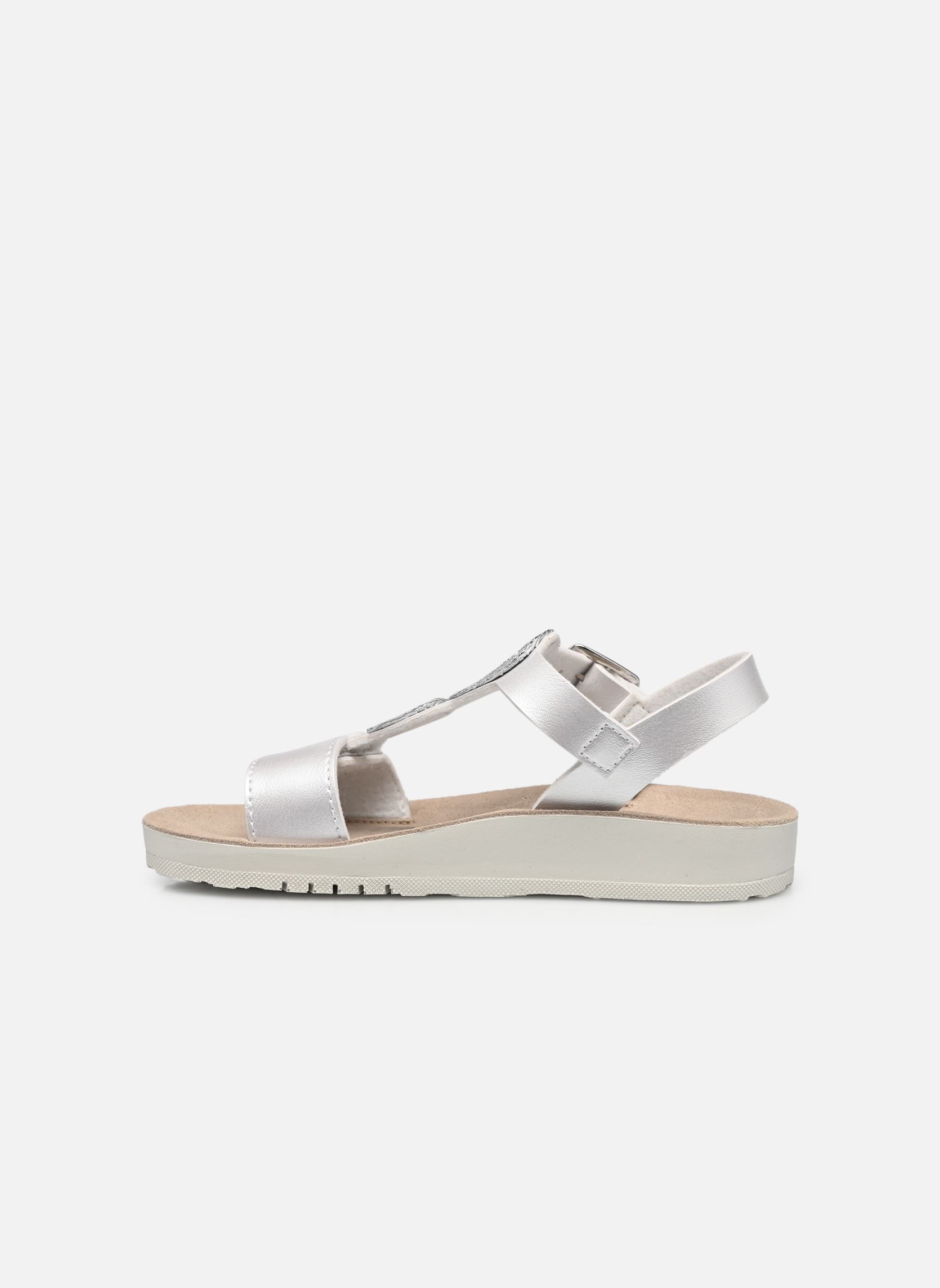 Sandalen J SANDAL COSTAREI GI mädchen silber Geox Sandalen J SANDAL COSTAREI GI mädchen silber Argent