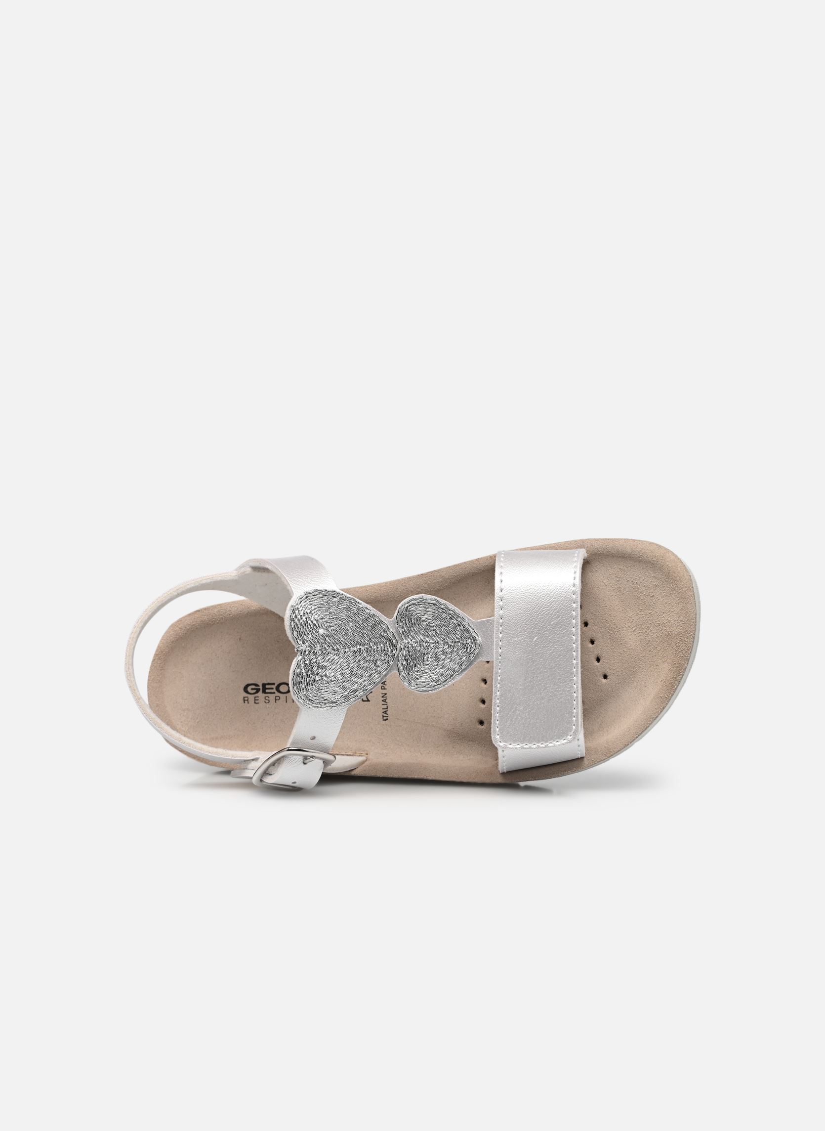 Sandalen J SANDAL COSTAREI GI mädchen silber Geox Sandalen J SANDAL COSTAREI GI mädchen silber Argent