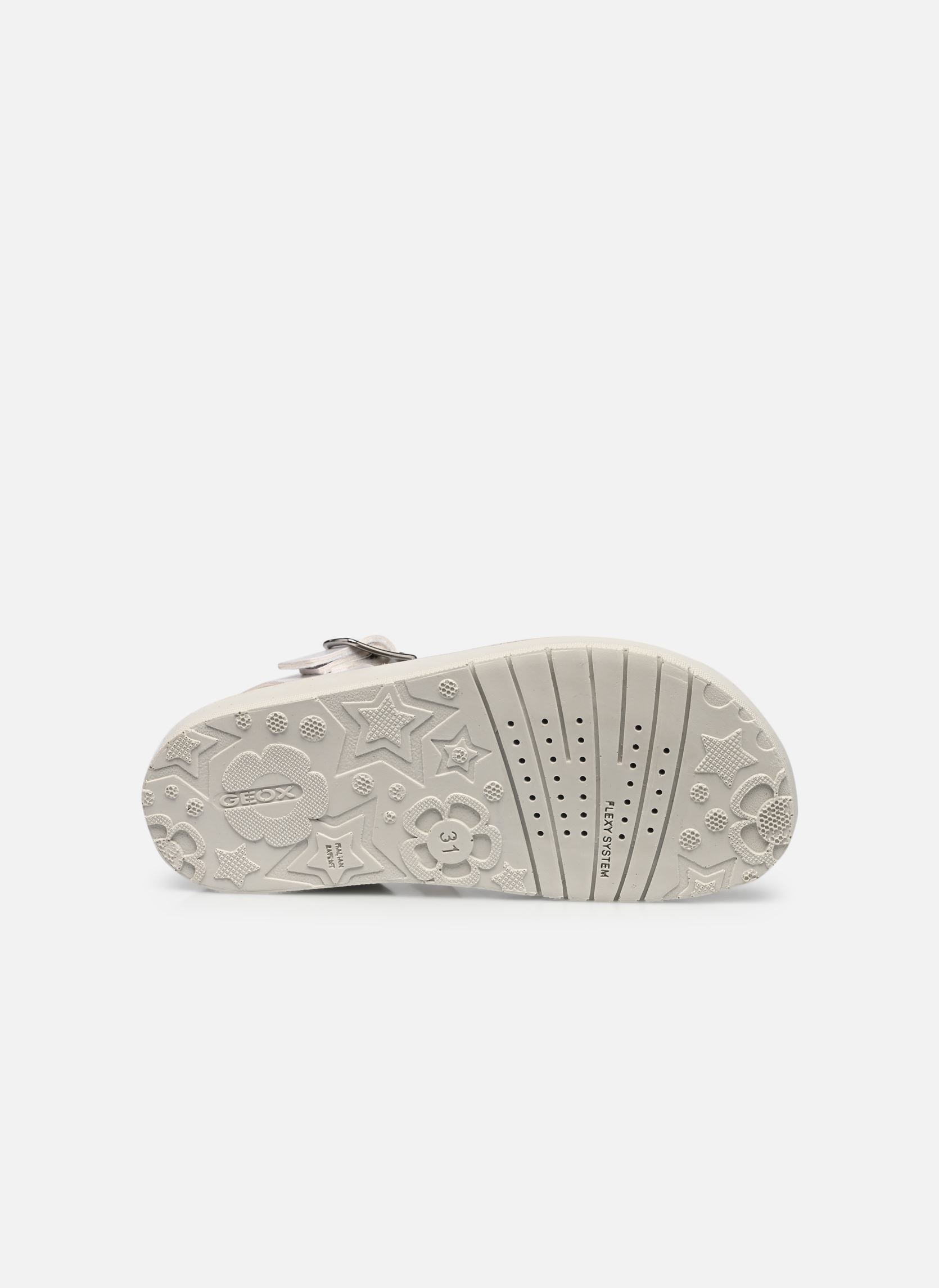 Sandalen J SANDAL COSTAREI GI mädchen silber Geox Sandalen J SANDAL COSTAREI GI mädchen silber Argent