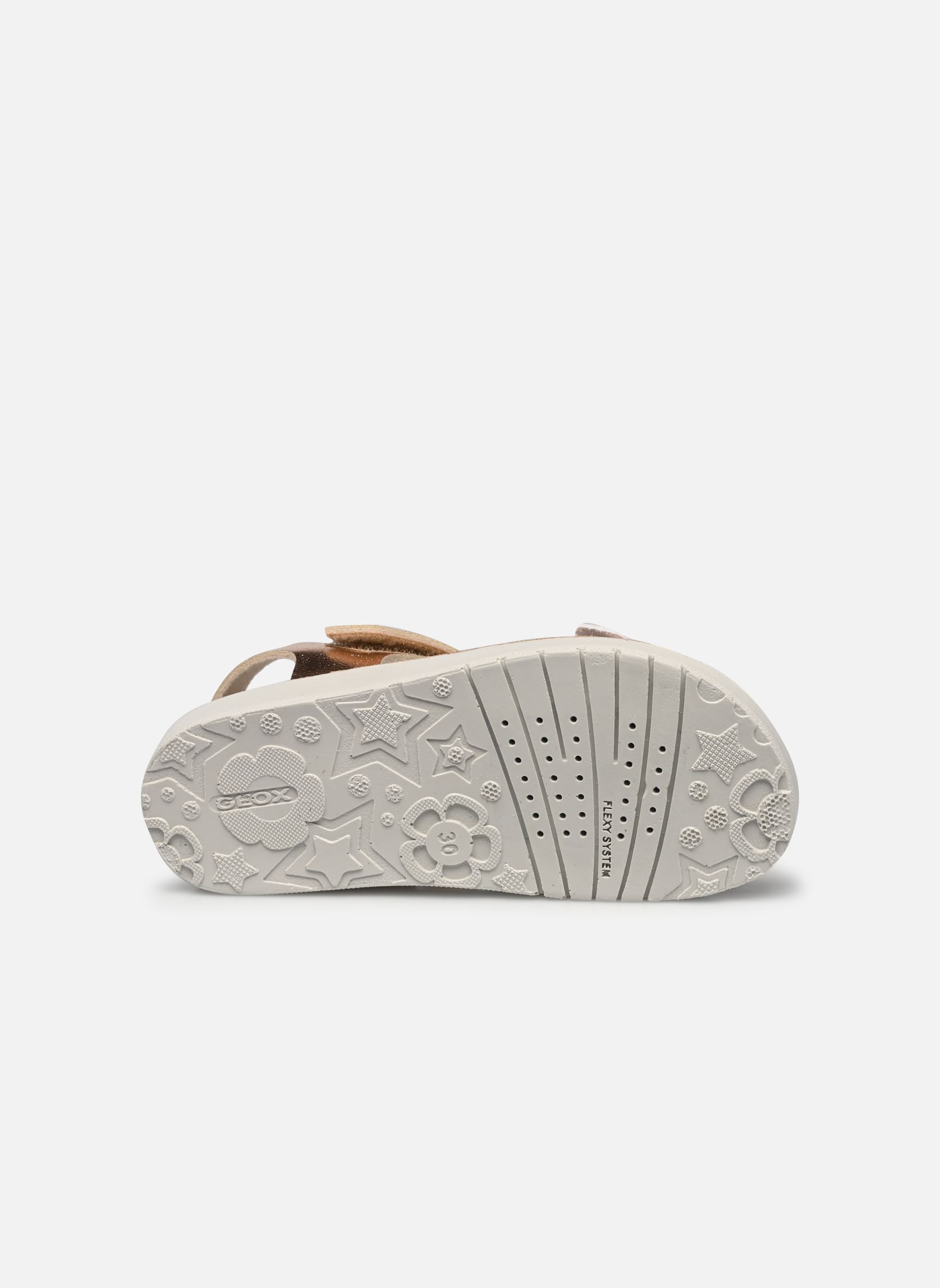 Sandalen J SANDAL COSTAREI GI mädchen silber Geox Sandalen J SANDAL COSTAREI GI mädchen silber Or Rose