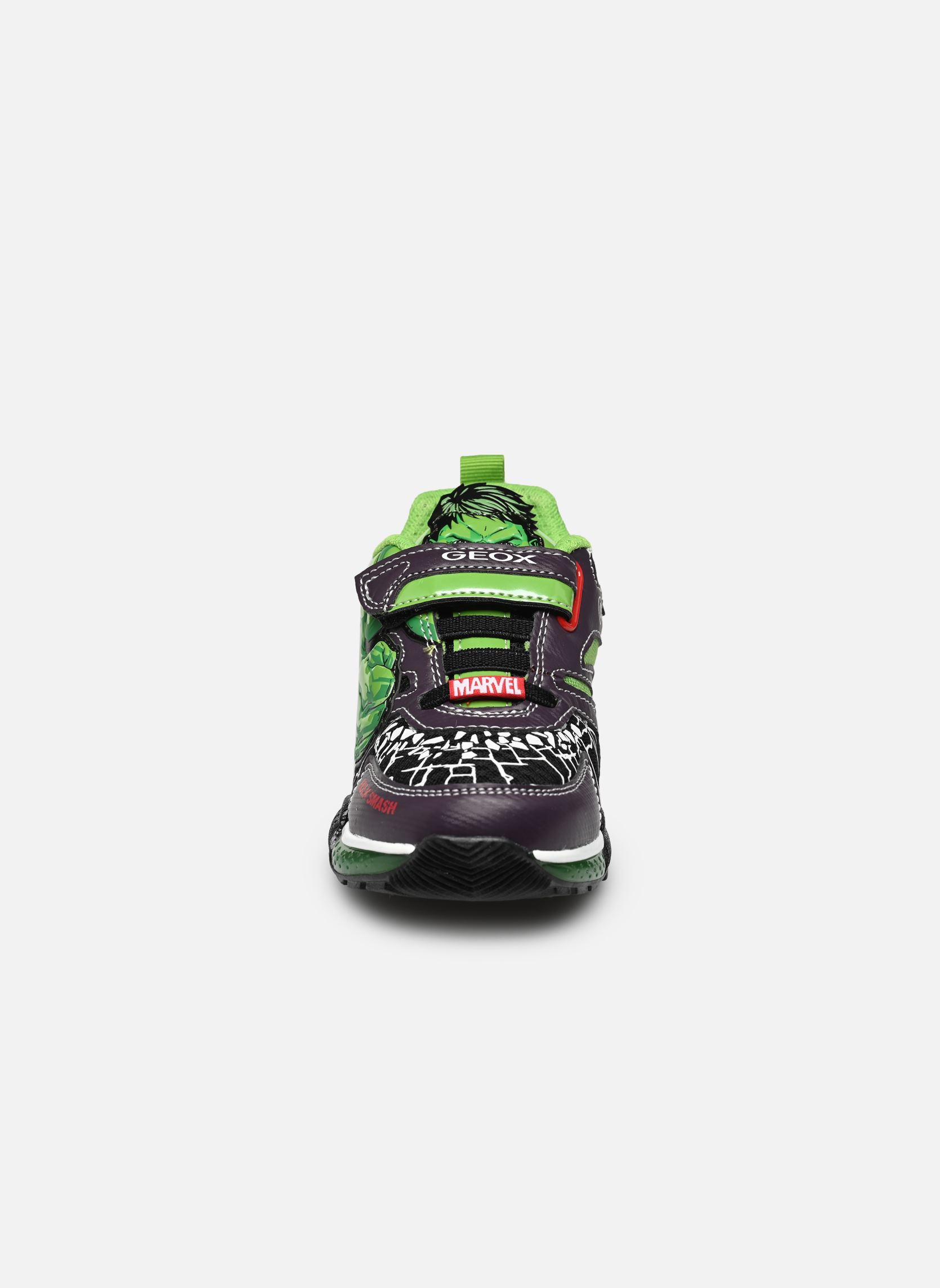 Niedrige Sneaker J Bayonyc Boy Lights Marvel jungen schwarz Geox Niedrige Sneaker J Bayonyc Boy Lights Marvel jungen schwarz Noir/Vert