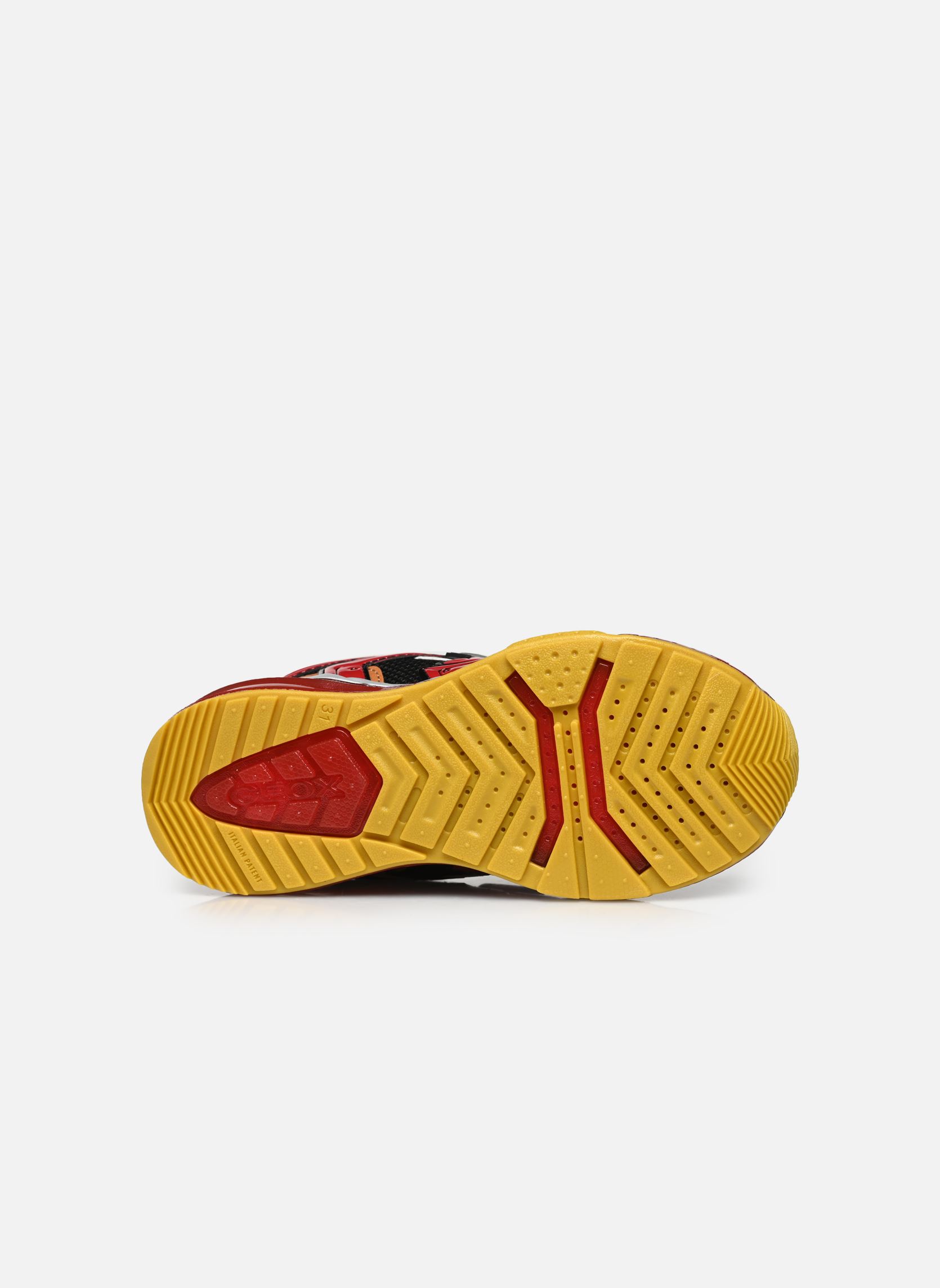 Niedrige Sneaker J Bayonyc Boy Lights Marvel jungen schwarz Geox Niedrige Sneaker J Bayonyc Boy Lights Marvel jungen schwarz Noir Rouge